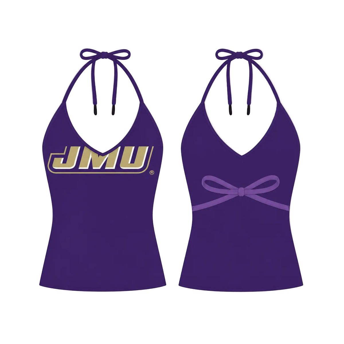 James Madison Dukes Triangle Tie Tank