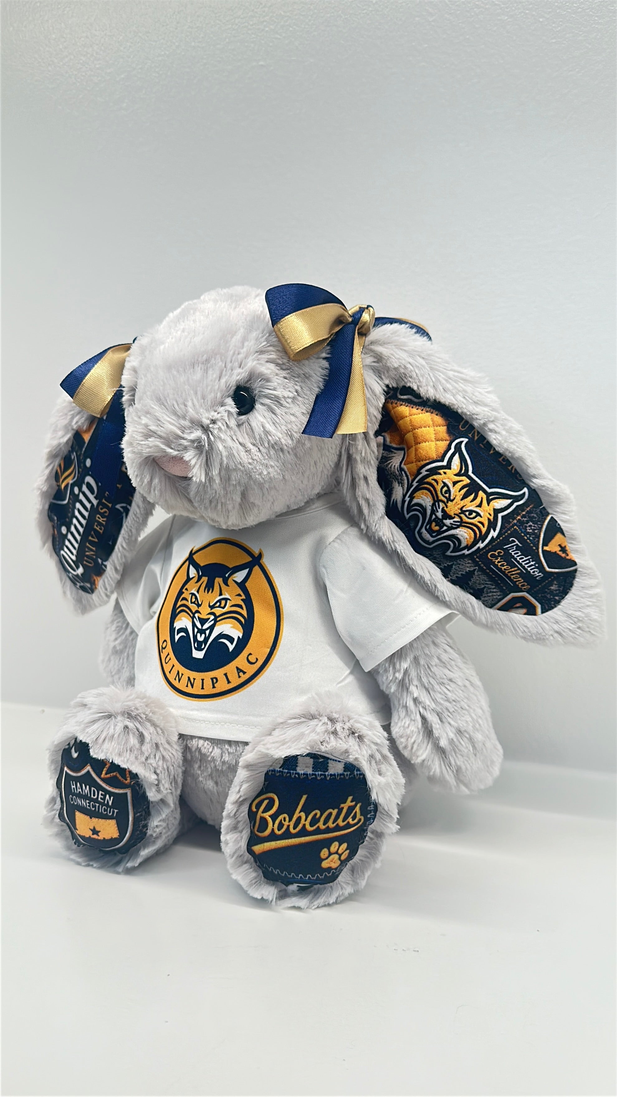 Quinnipiac Fully Custom College Jellycat Bunny