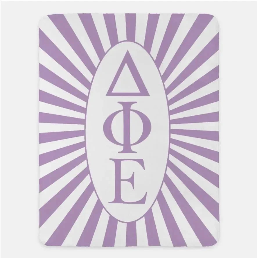 Delta Phi Epsilon XL 60x80 Blanket - Starburst