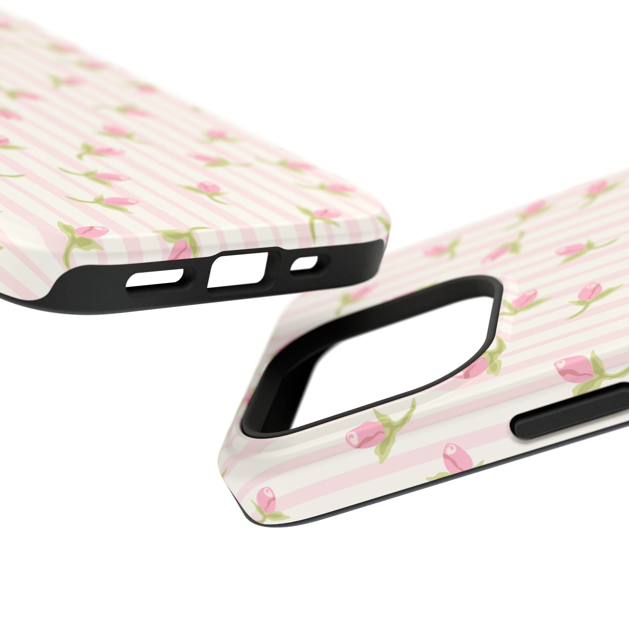 Customizable: Floral Impact-Resistant Phone Case