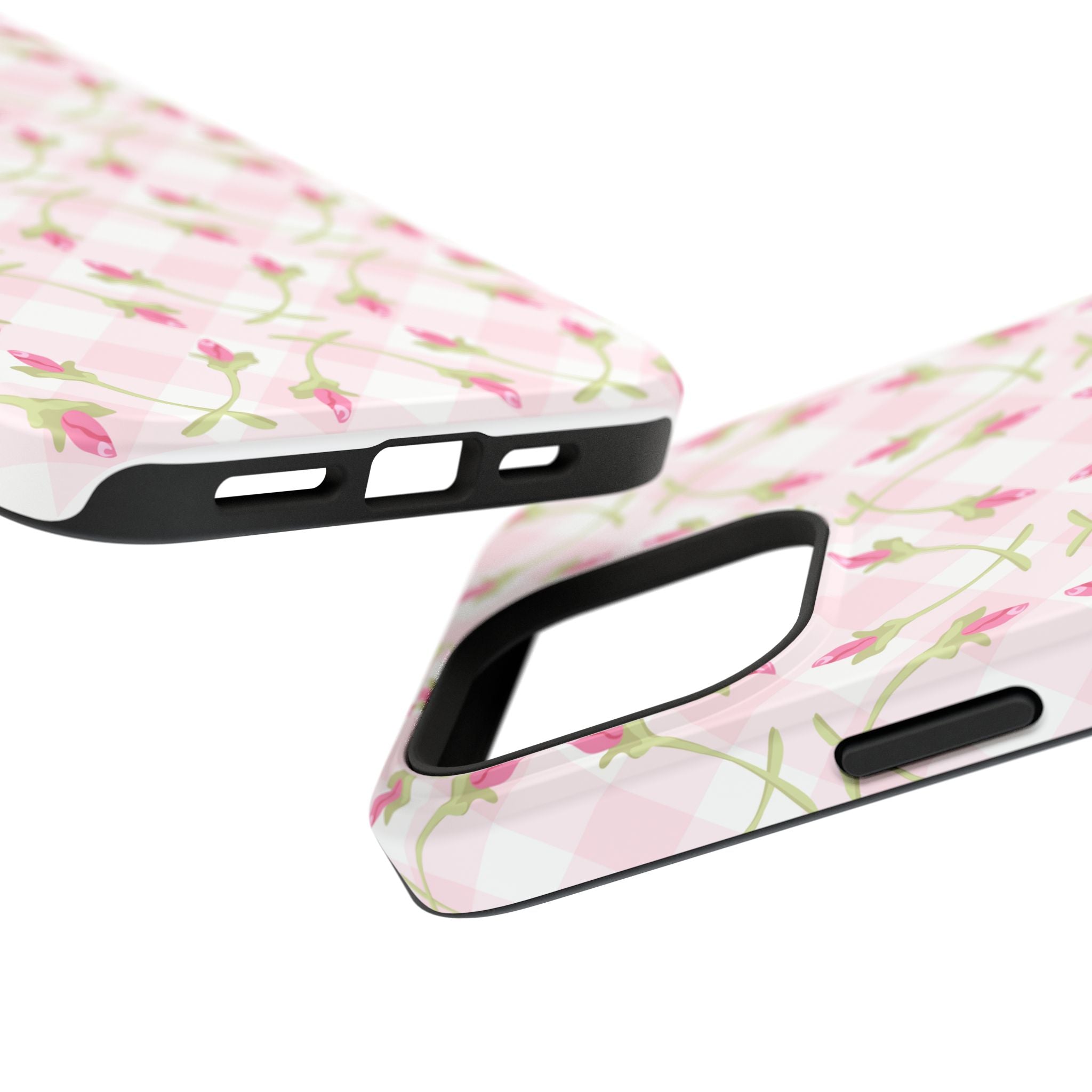 Customizable: Floral Impact-Resistant Phone Case