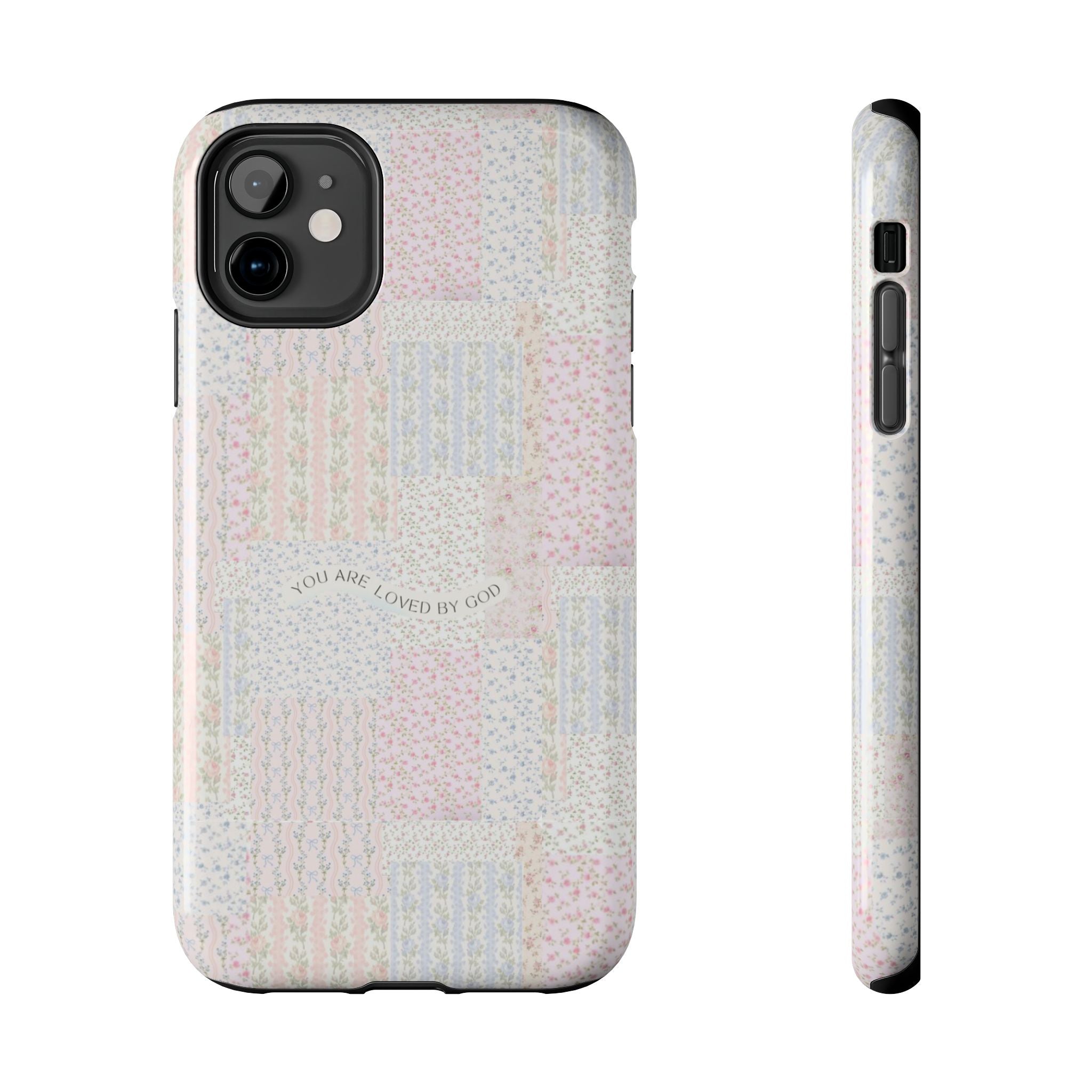 Floral Tough Phone Cases, Protective Phone Cover, Inspirational Tech Accessory, Gift for Her, Fashionable Phone Case, Unique Design