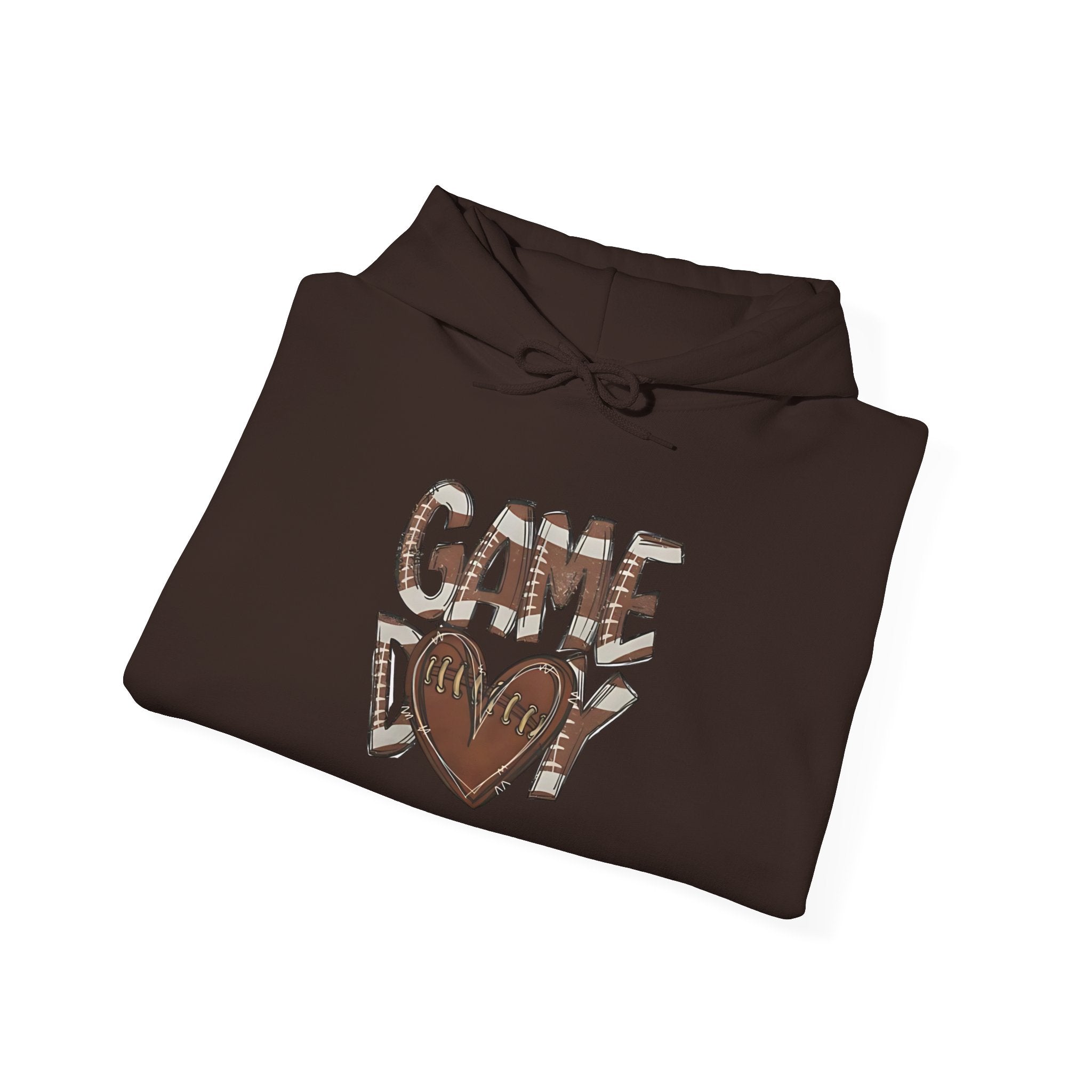 Football Heart Game Day Hoodie