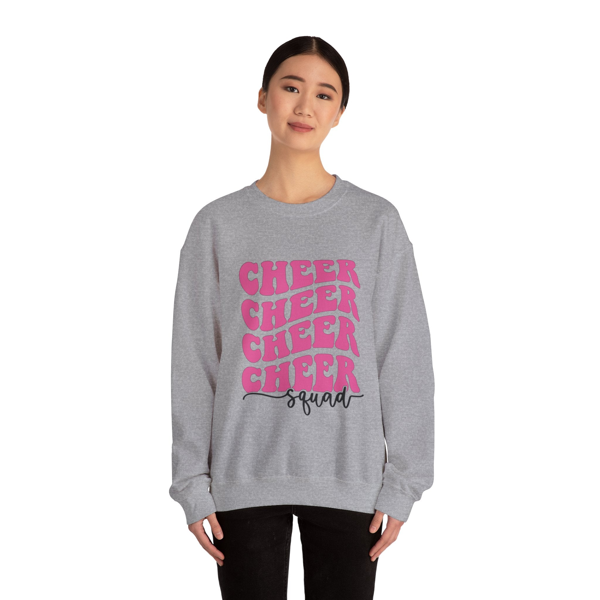 Customizable: Cheer Squad Crewneck Sweatshirt