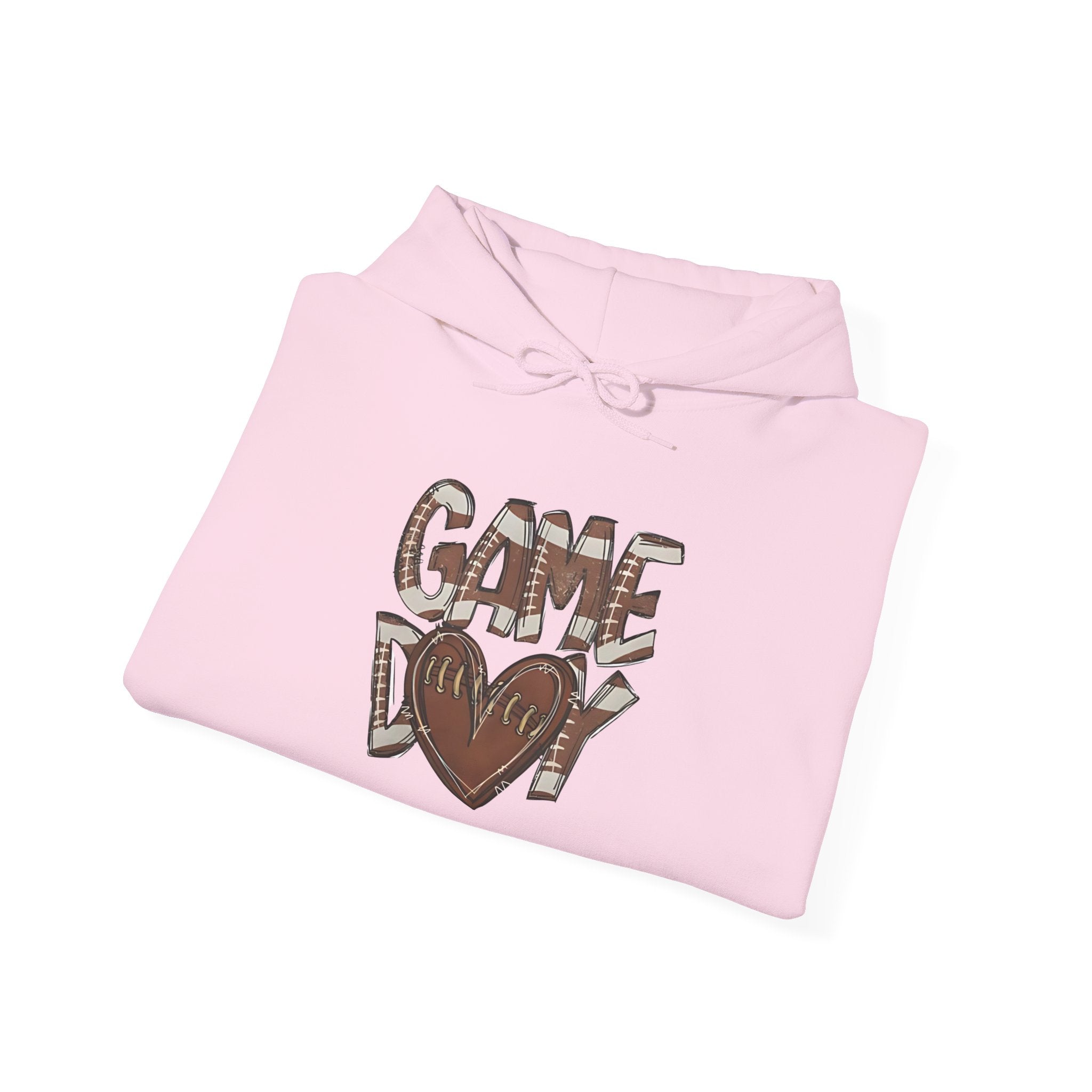 Football Heart Game Day Hoodie