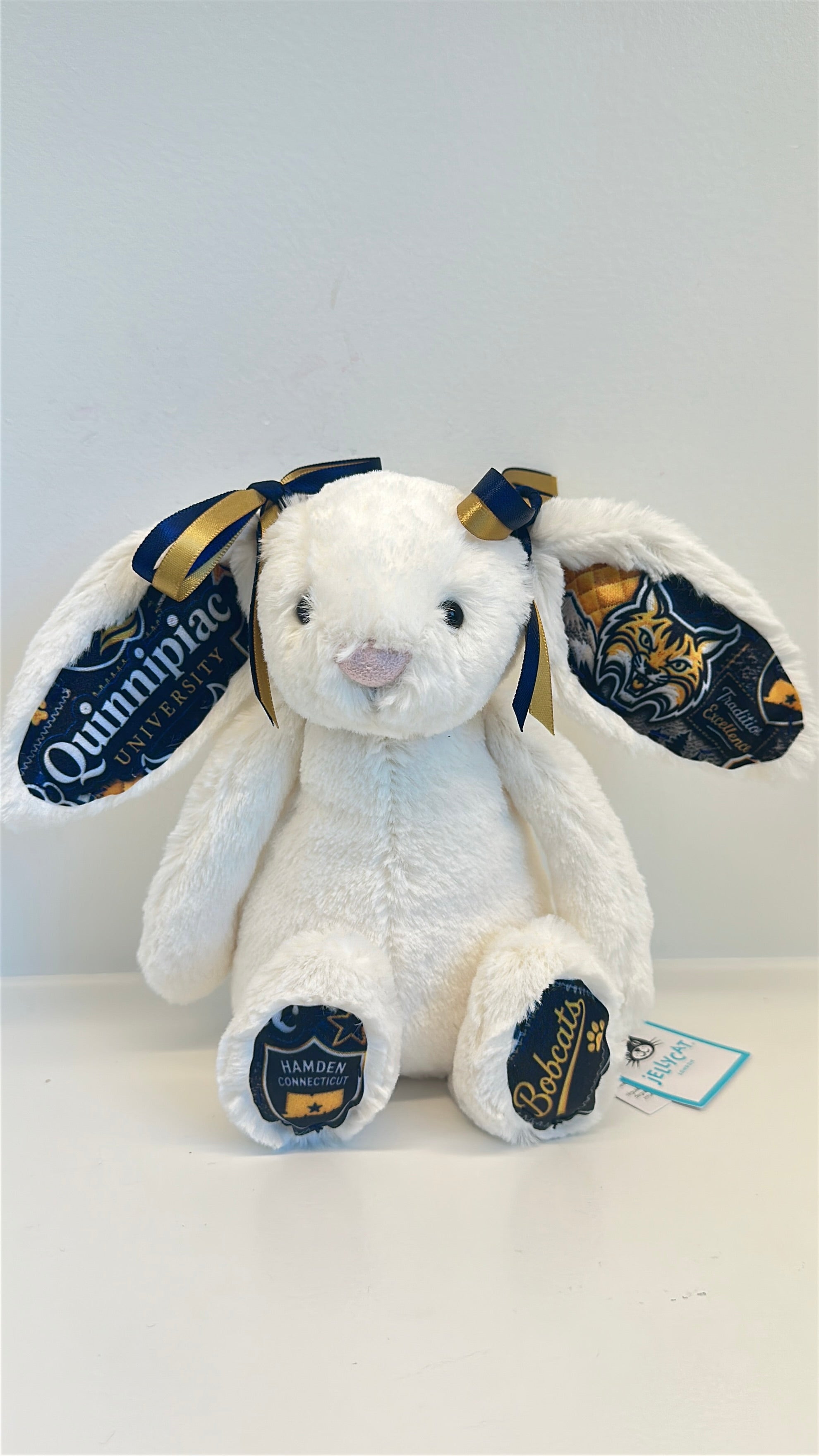 Quinnipiac Fully Custom College Jellycat Bunny
