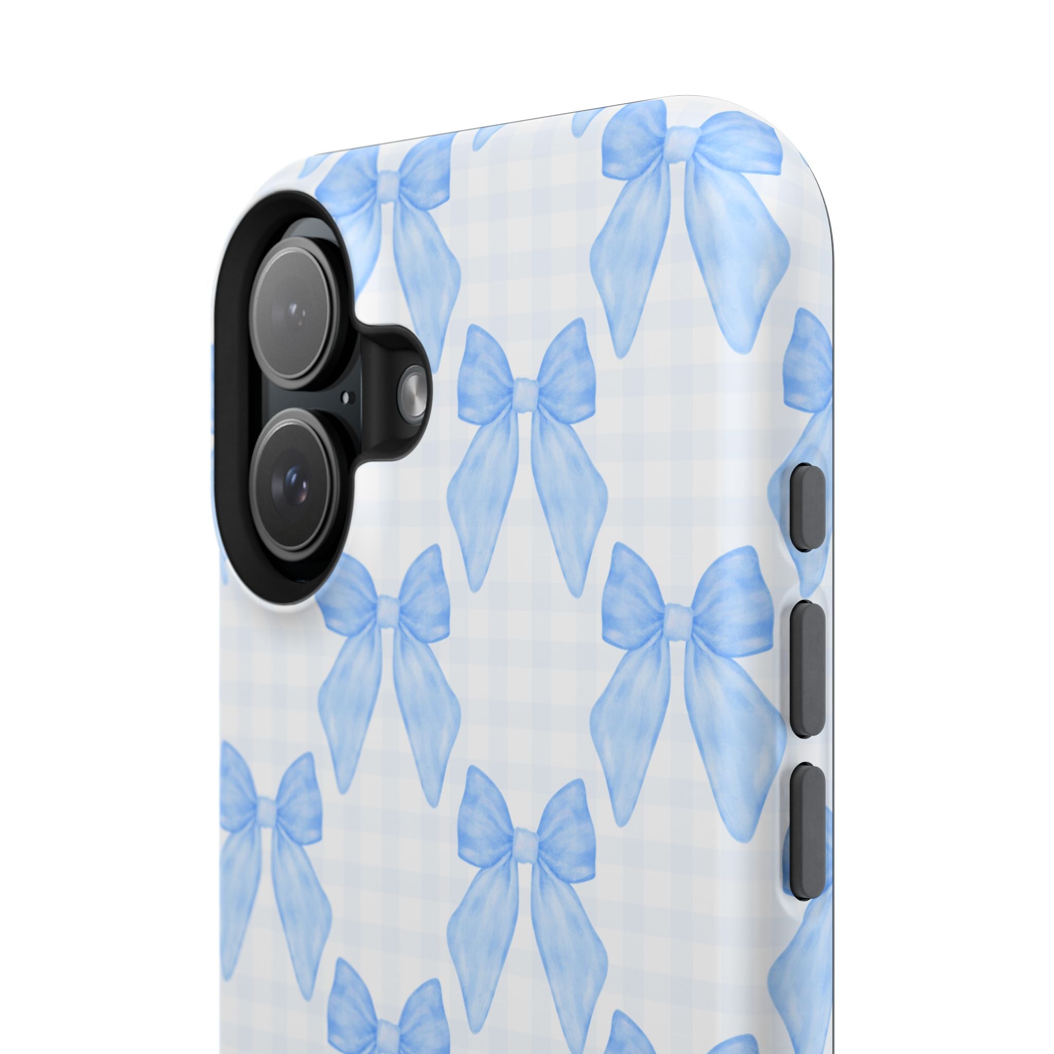 Customizable: Charming Bow Pattern Phone Case