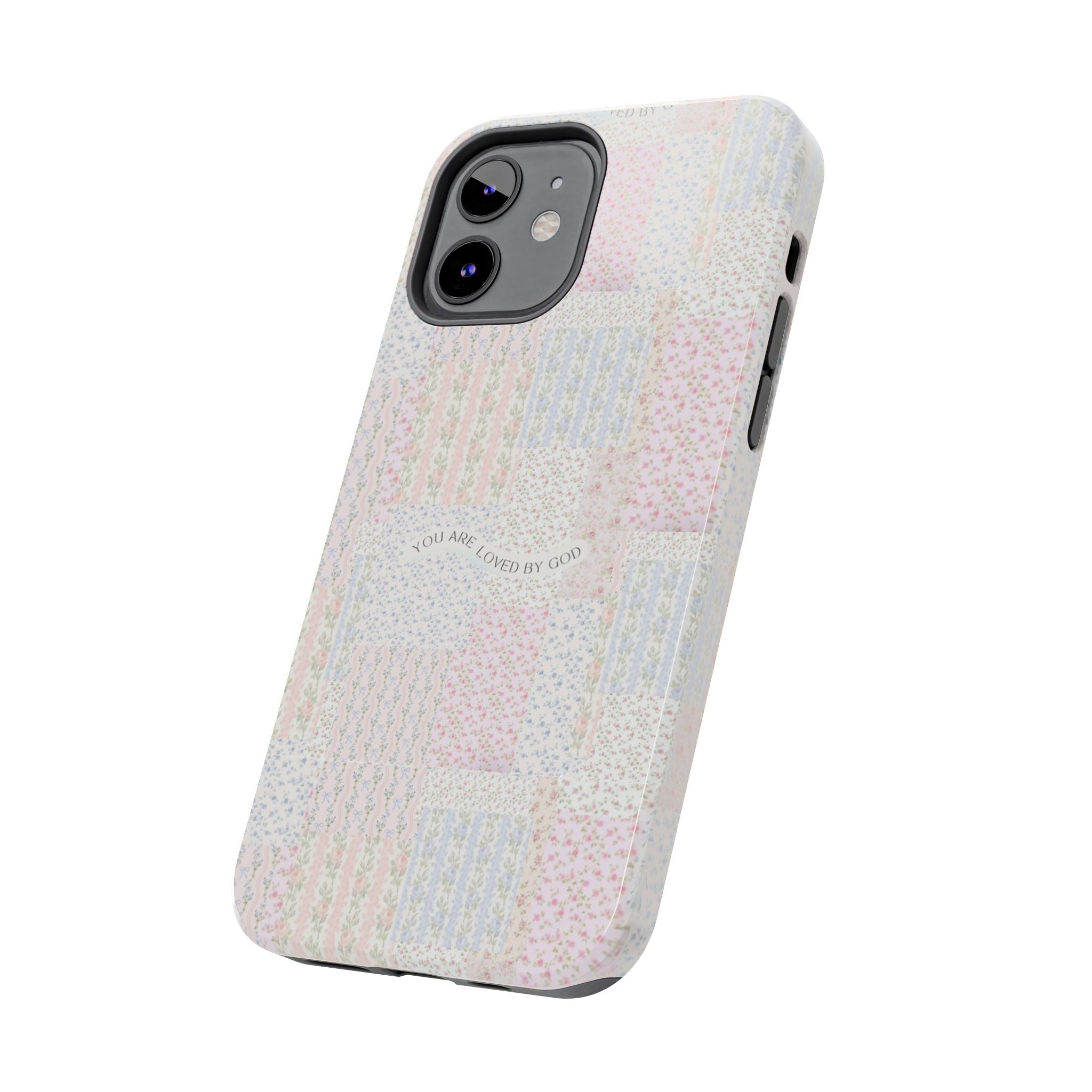 Floral Tough Phone Cases, Protective Phone Cover, Inspirational Tech Accessory, Gift for Her, Fashionable Phone Case, Unique Design