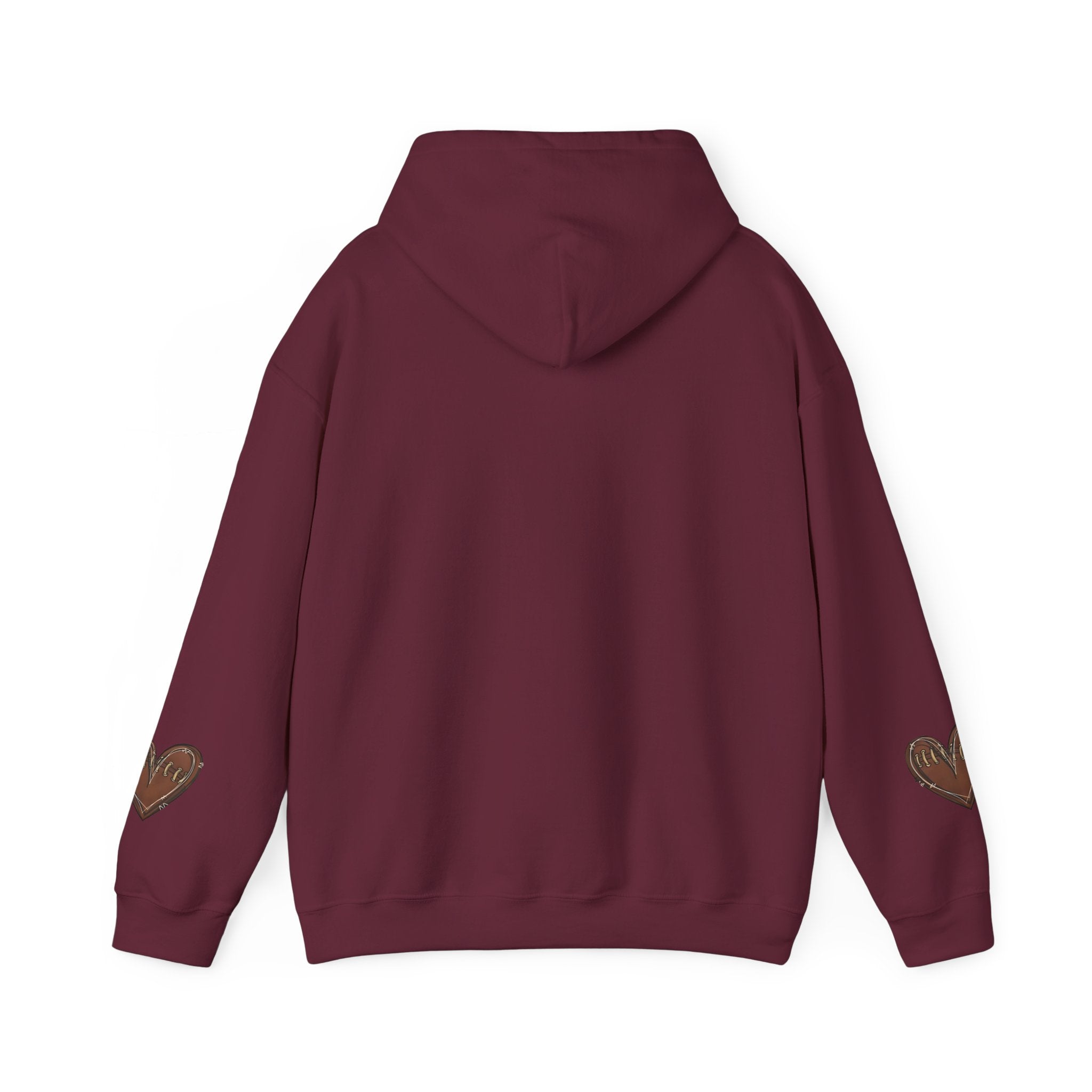 Football Heart Game Day Hoodie