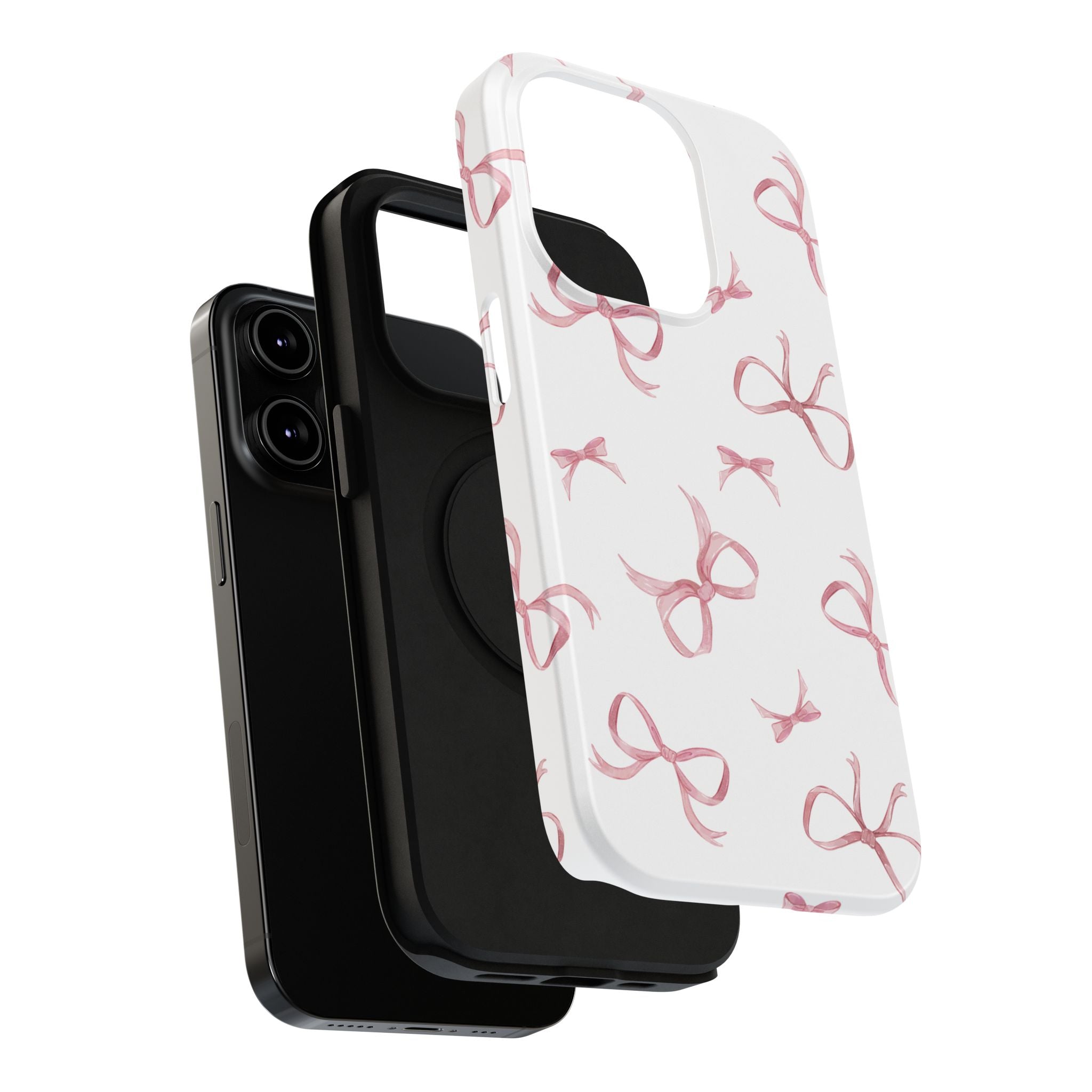 Customizable: Coquette Bow Stylish Impact-Resistant Phone Case