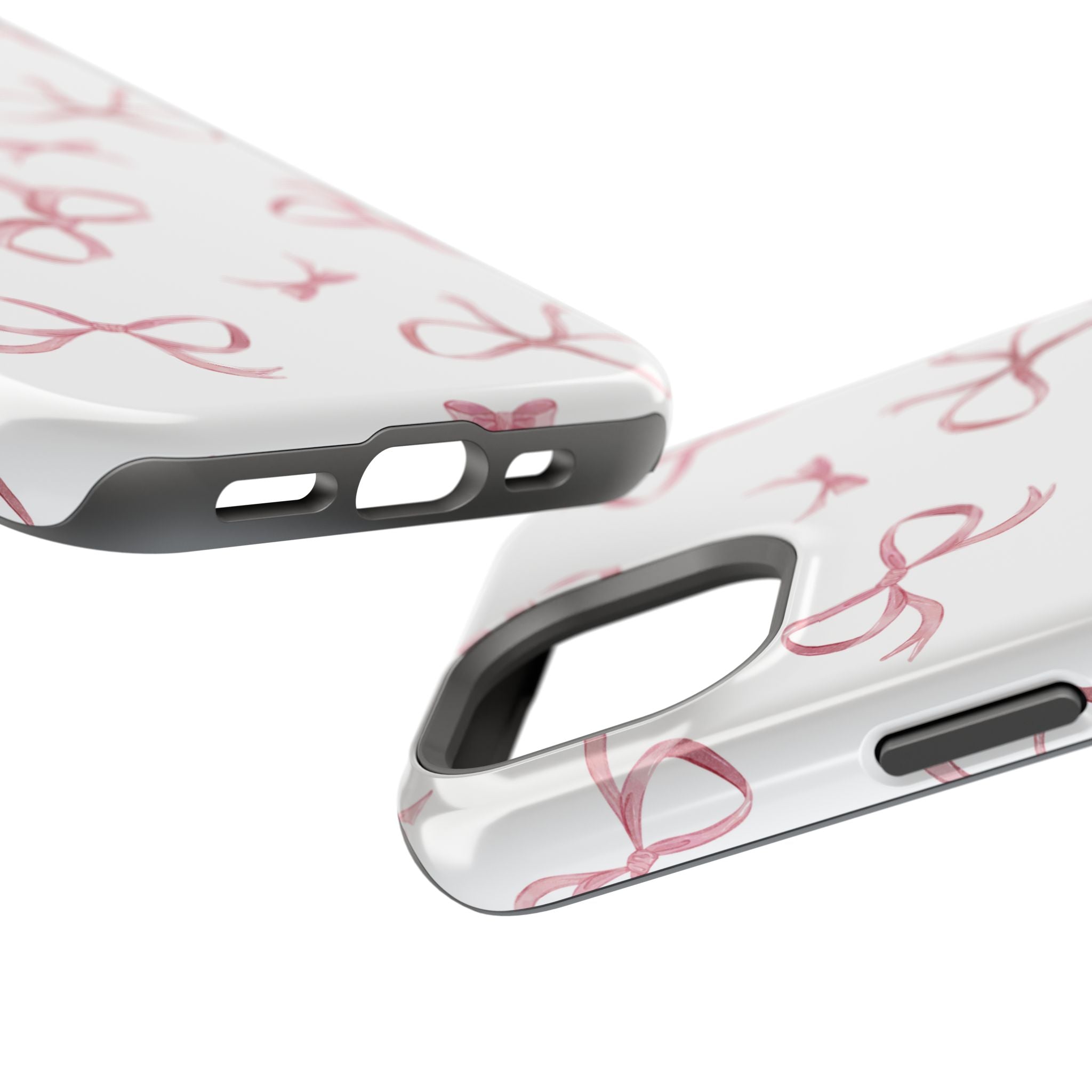 Customizable: Coquette Bow Stylish Impact-Resistant Phone Case