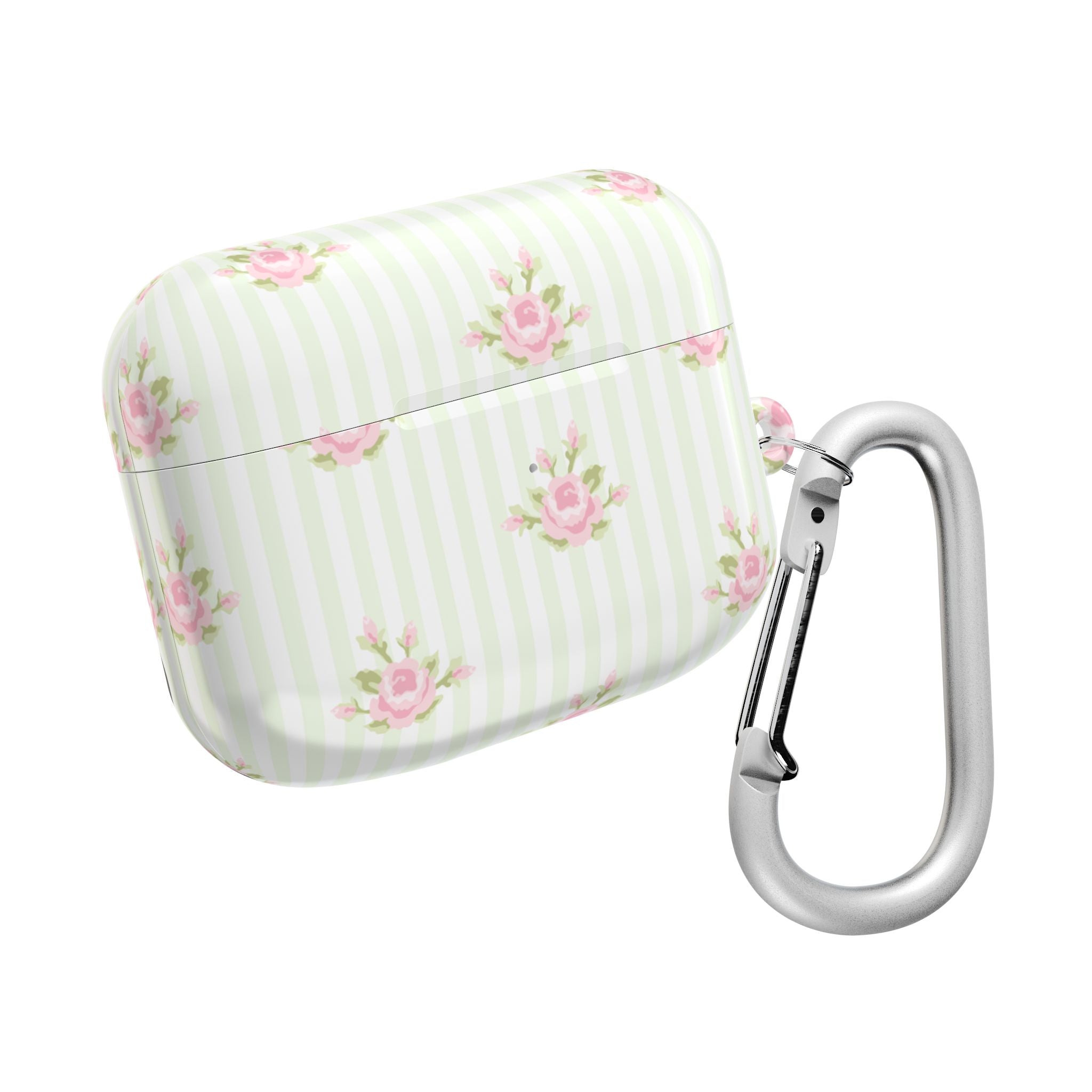 Floral AirPod Cases | Cute Tech Accessory, Gift for Her, Floral Pattern, Spring Vibes, Rose Design, Trendy Earbud Case