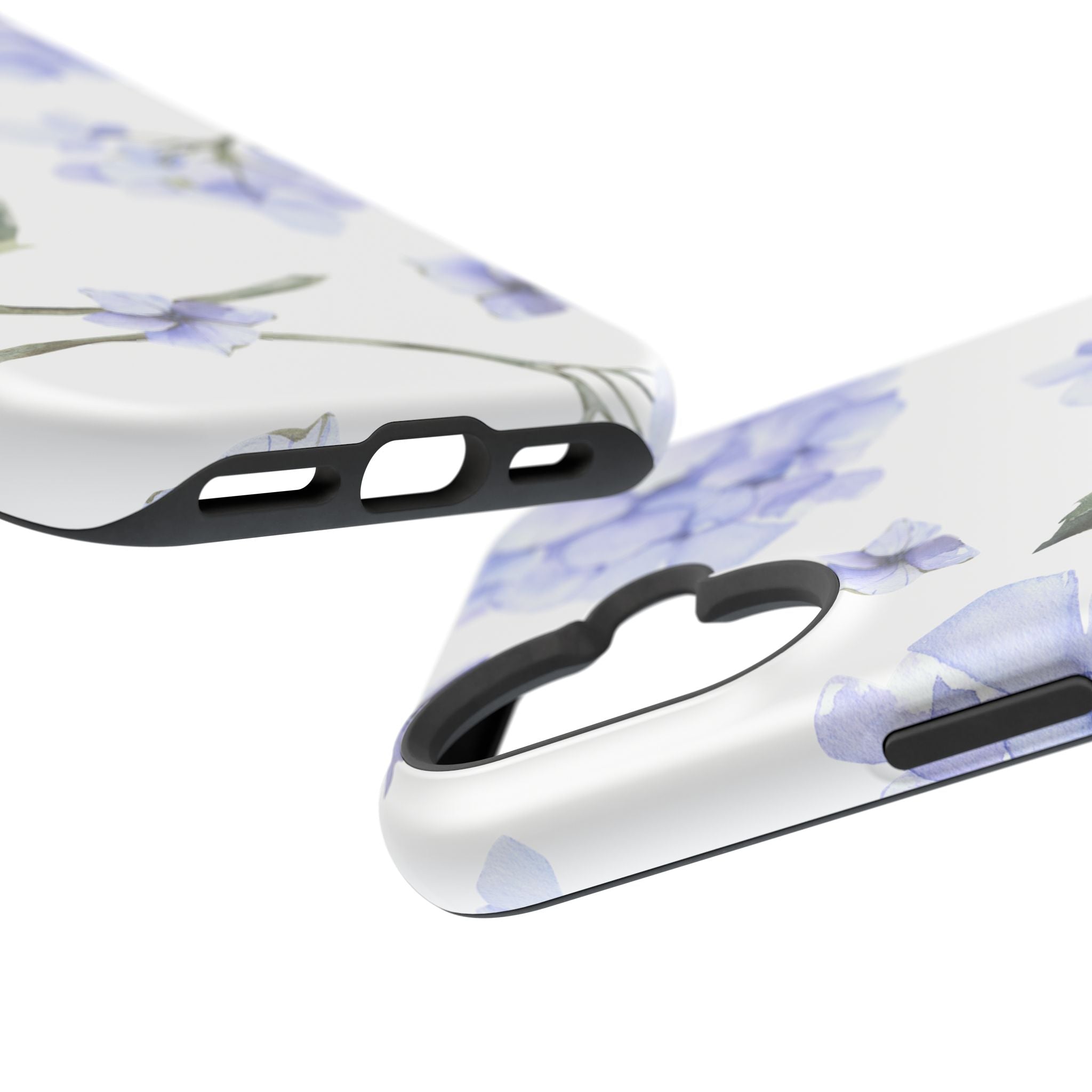 Customizable: Floral Purple Hydrangea Impact-Resistant Phone Case