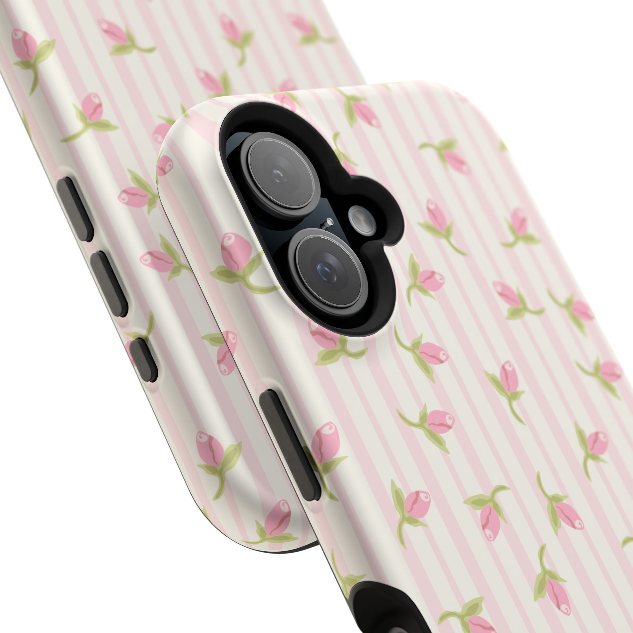 Customizable: Floral Impact-Resistant Phone Case