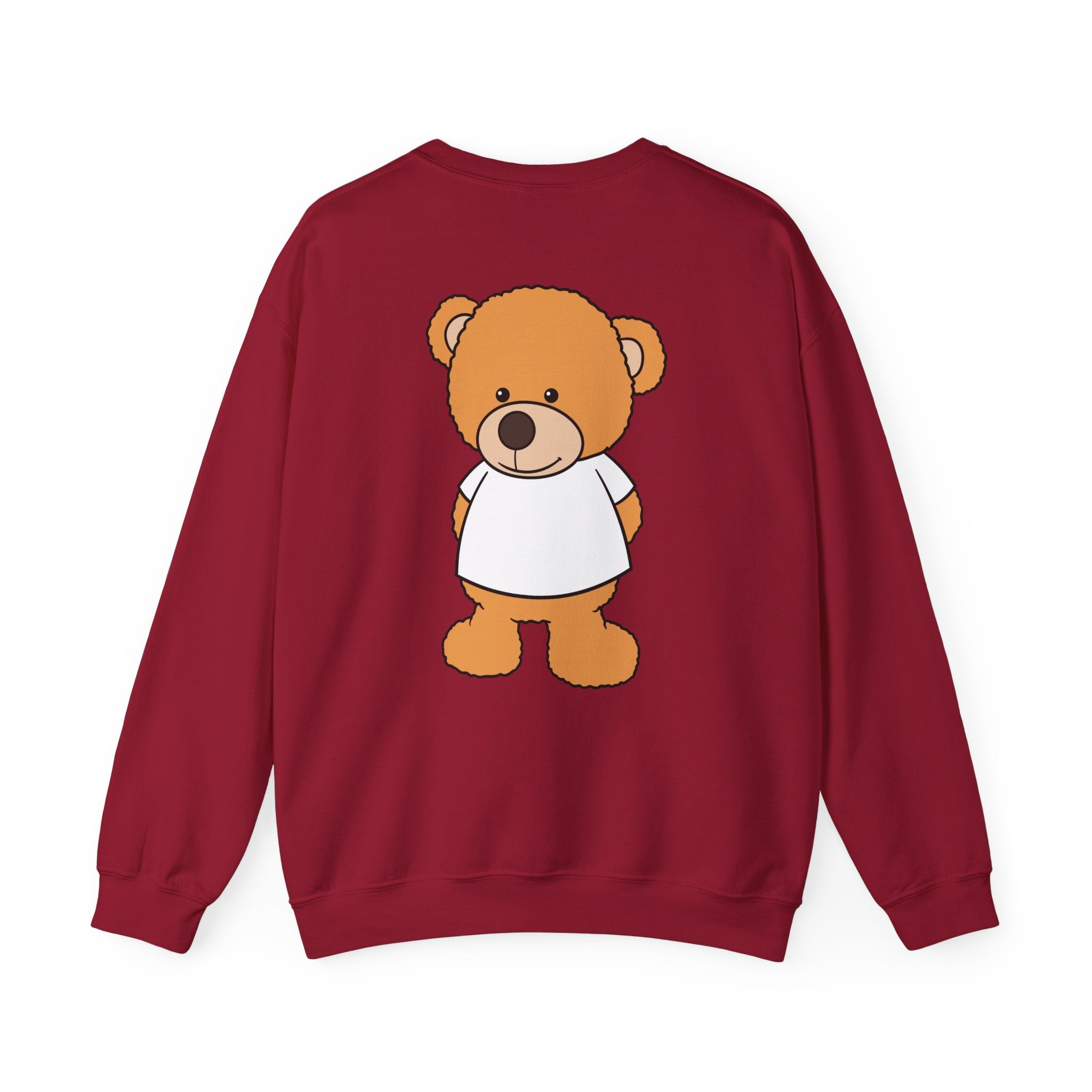 Customizable Bear Crewneck Sweatshirt - College Spirit Apparel