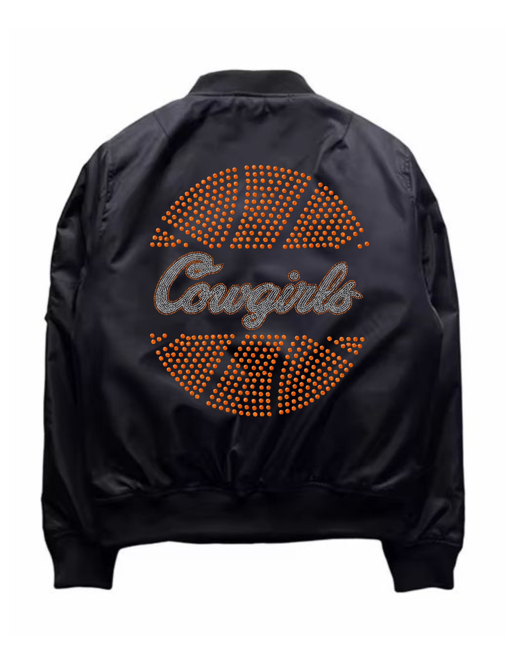 Oklahoma State OSU Cowgirls Basketball Black Bomber