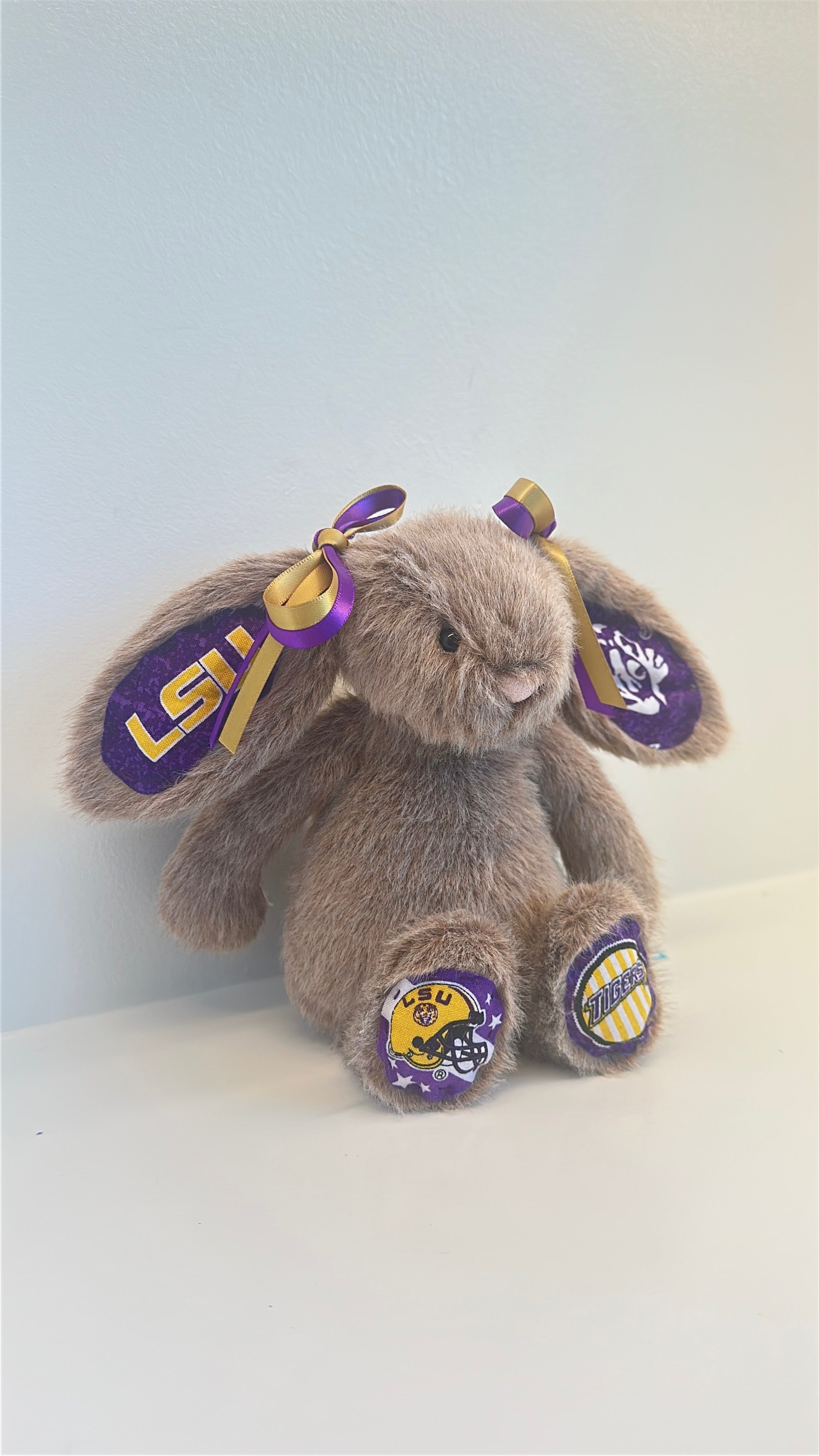 Louisiana State University (LSU) College Jellycat Bunny