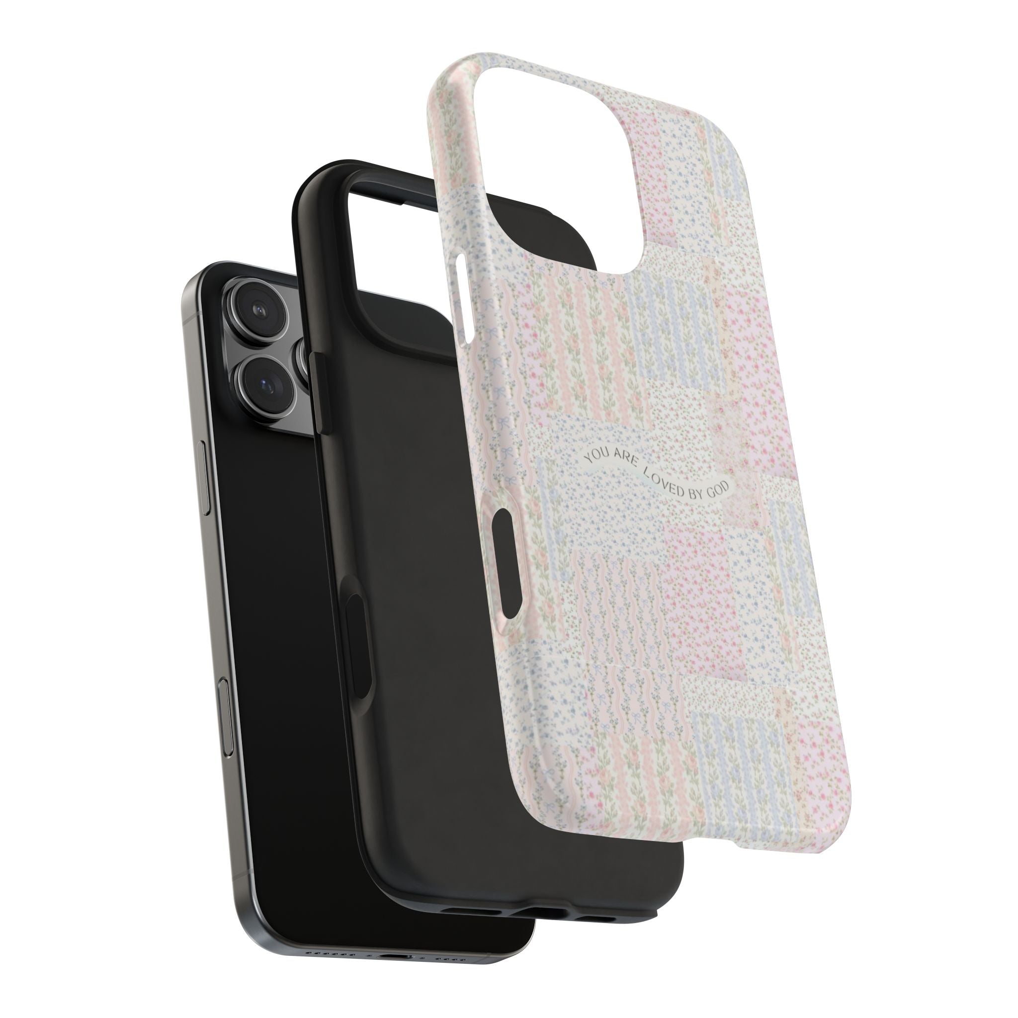Floral Tough Phone Cases, Protective Phone Cover, Inspirational Tech Accessory, Gift for Her, Fashionable Phone Case, Unique Design