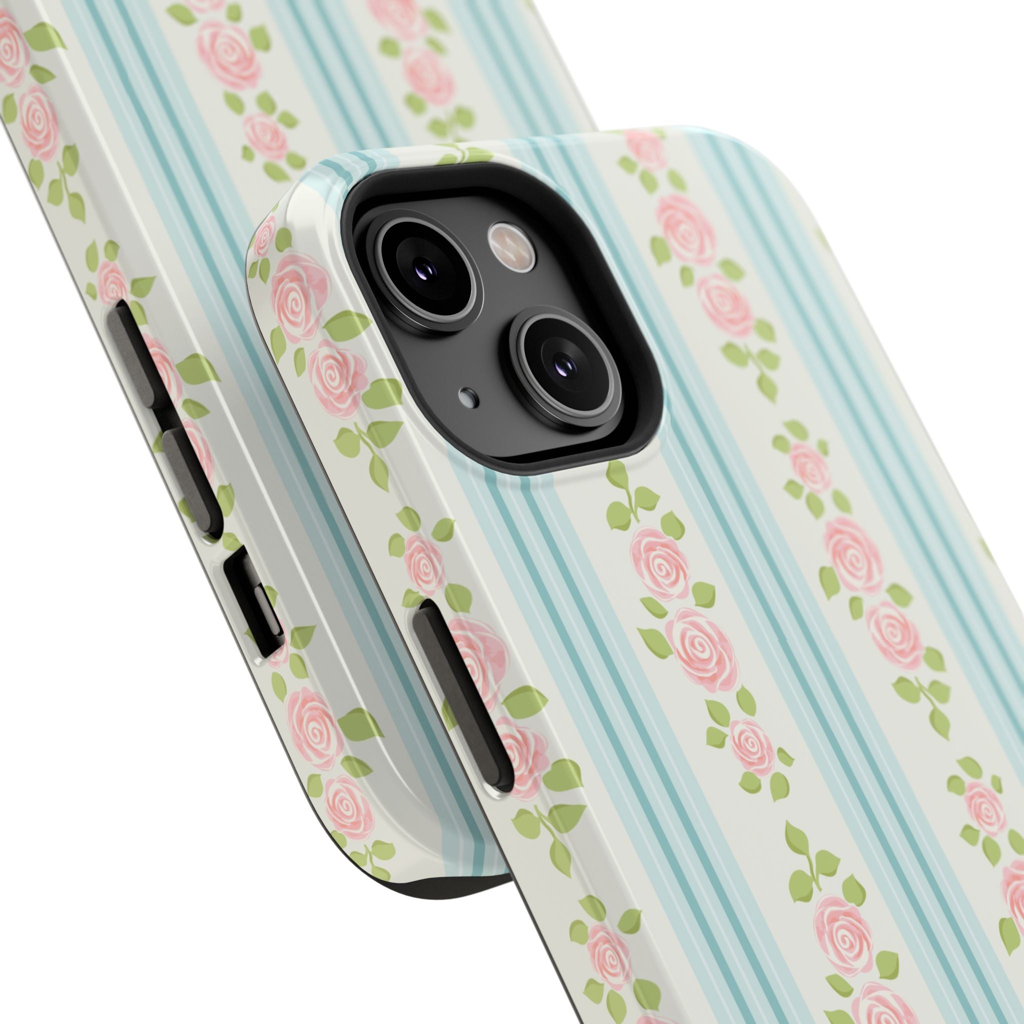 Customizable: Floral Impact-Resistant Phone Case