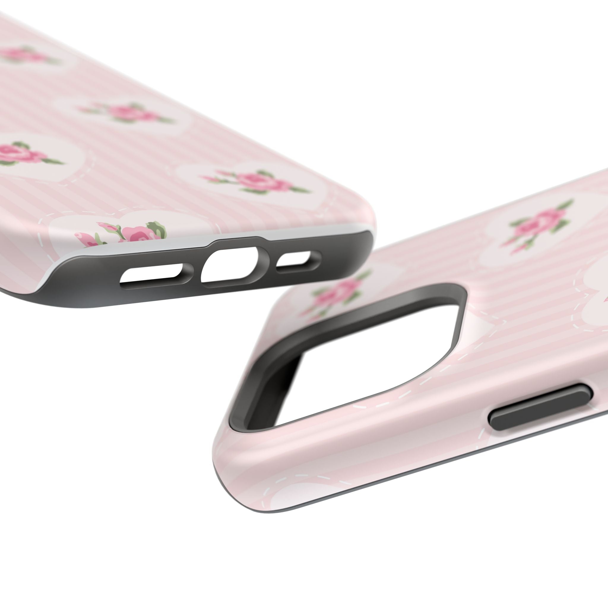 Customizable: Floral Heart Phone Case