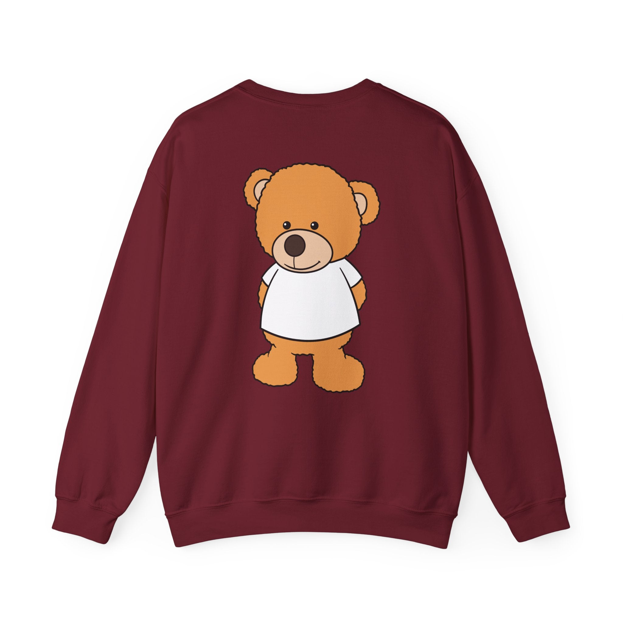Customizable Bear Crewneck Sweatshirt - College Spirit Apparel