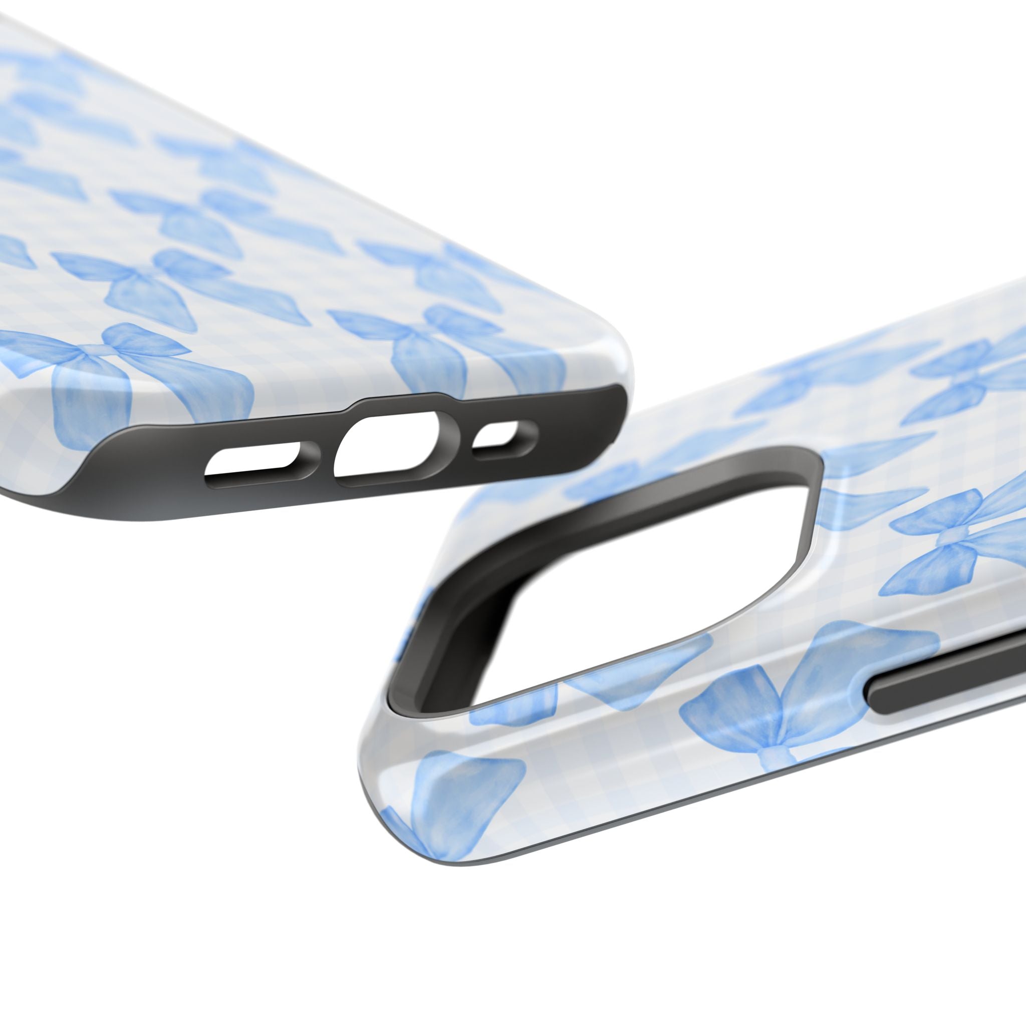 Customizable: Charming Bow Pattern Phone Case