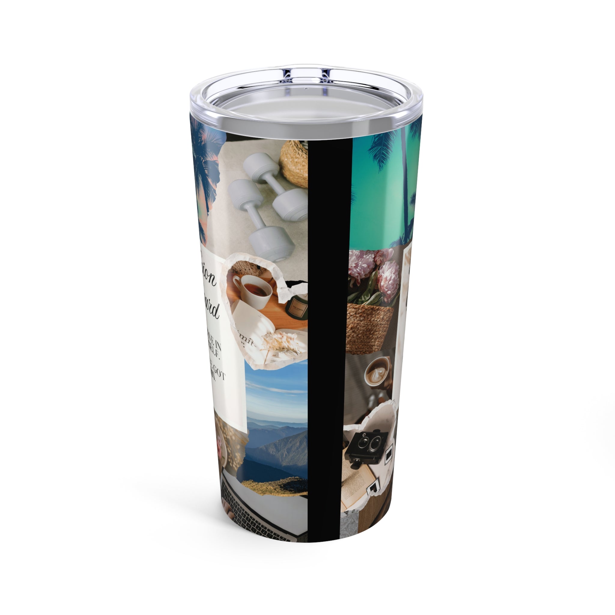 Inspirational Vision Board Tumbler - 20oz Travel Tumbler