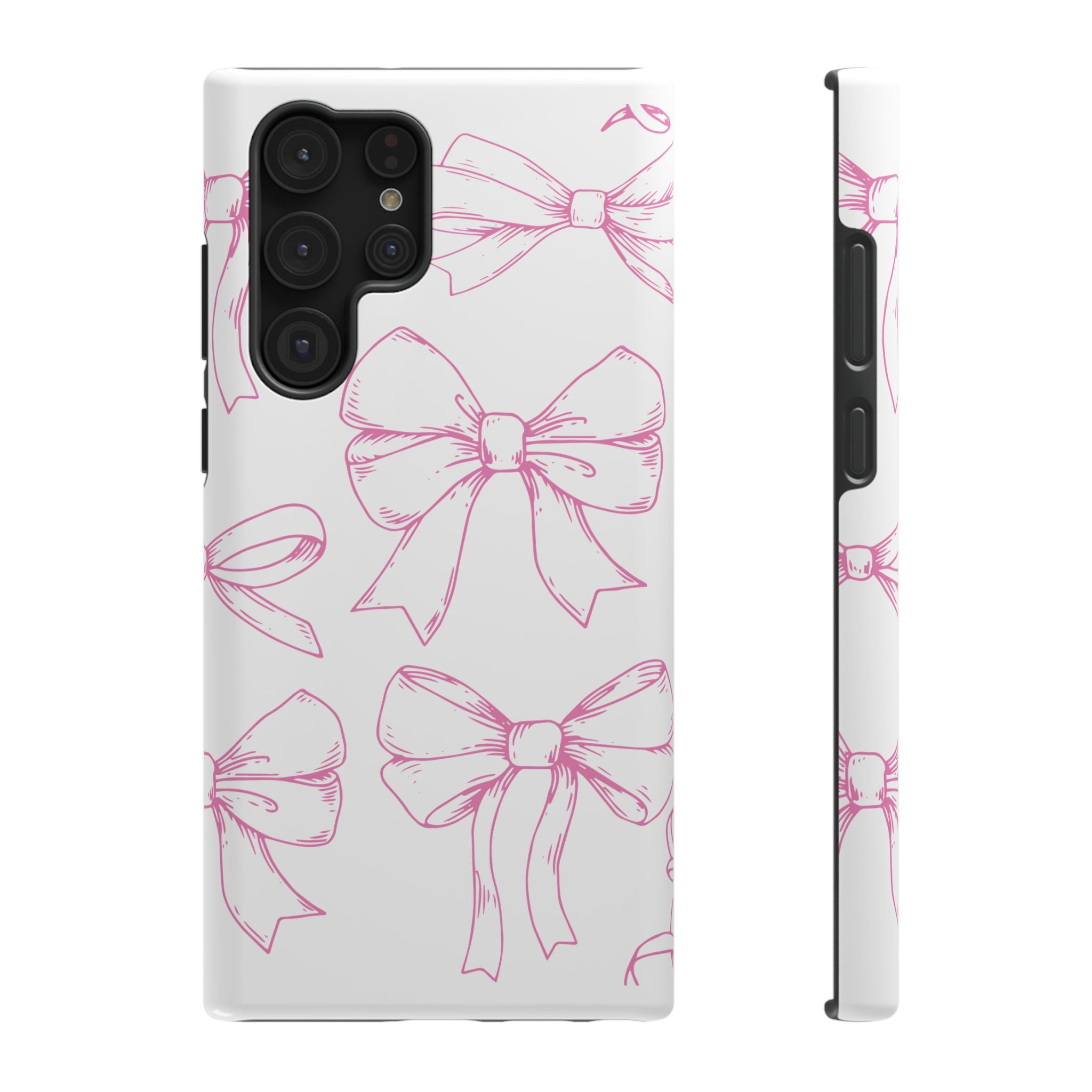 Customizable: Cute Bow Pattern Phone Case