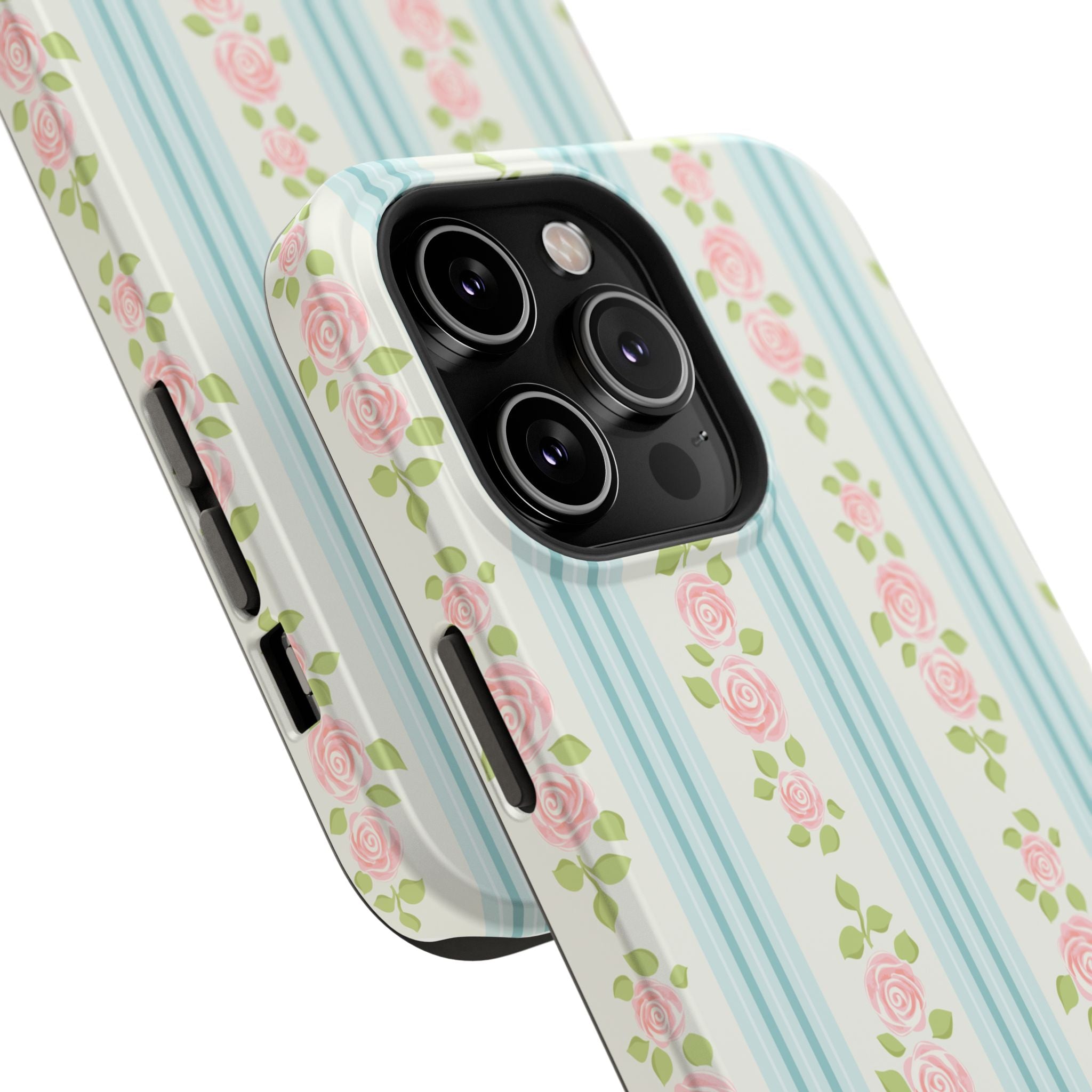 Customizable: Floral Impact-Resistant Phone Case