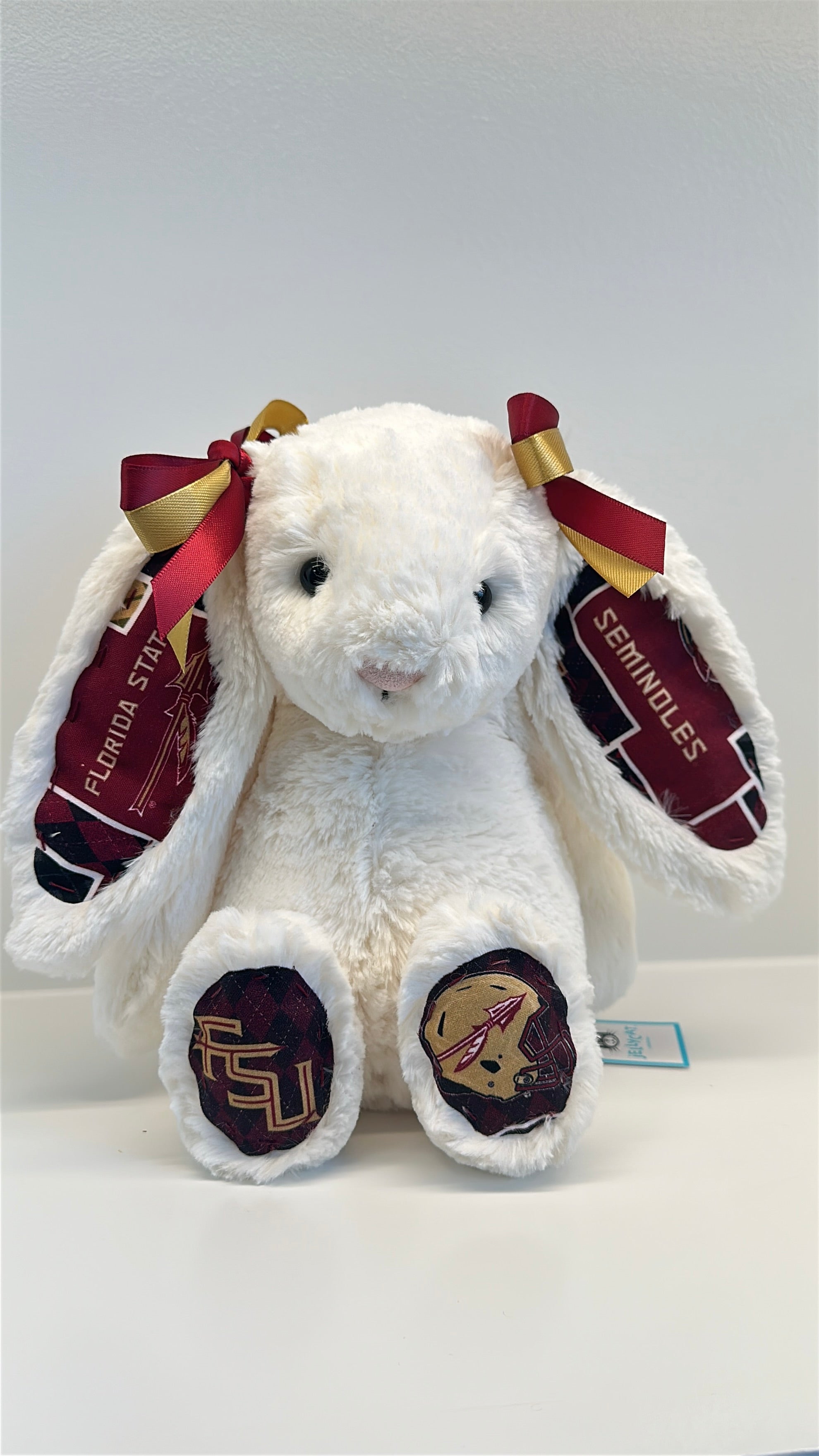 Florida State University Custom College Jellycat Bashful Bunny