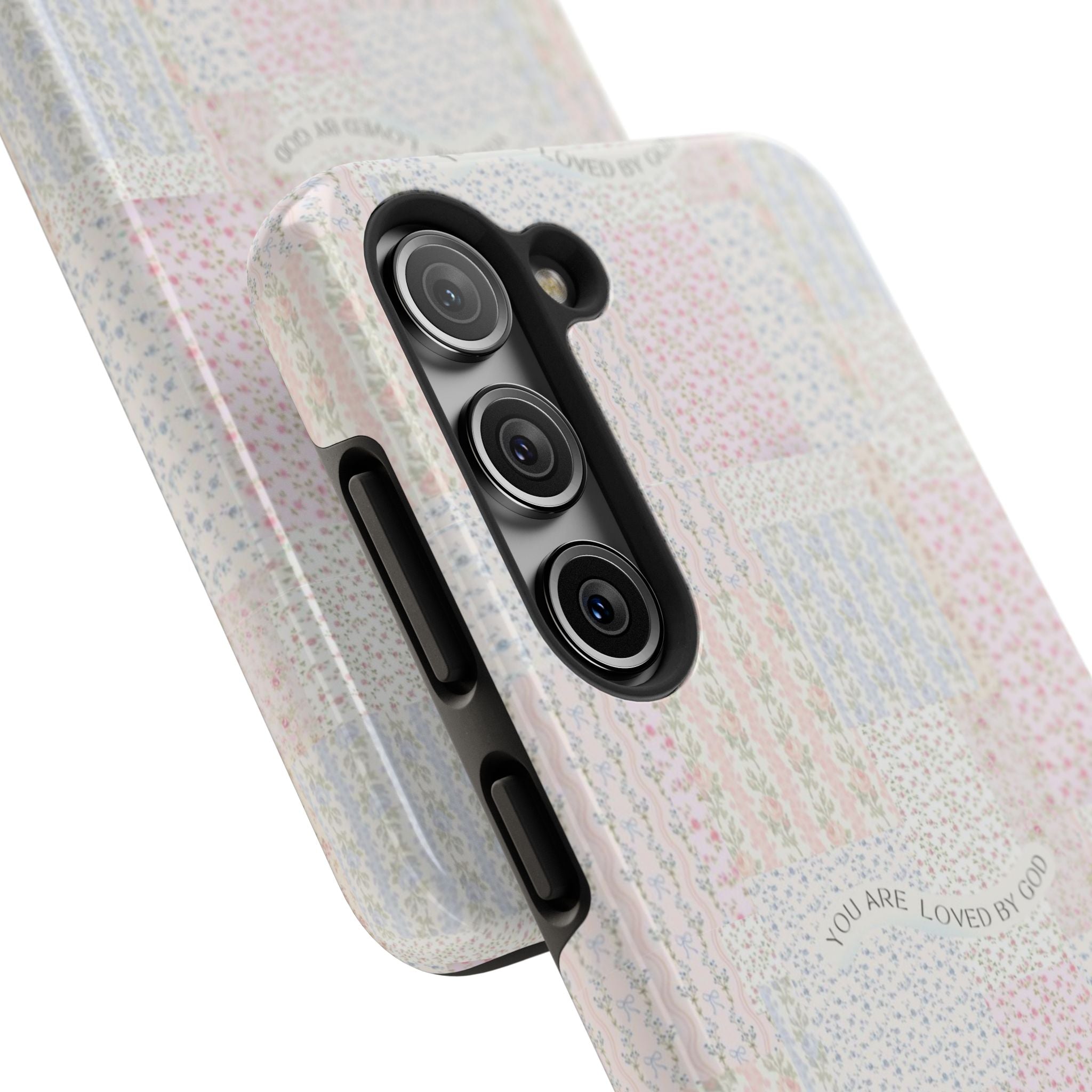 Floral Tough Phone Cases, Protective Phone Cover, Inspirational Tech Accessory, Gift for Her, Fashionable Phone Case, Unique Design