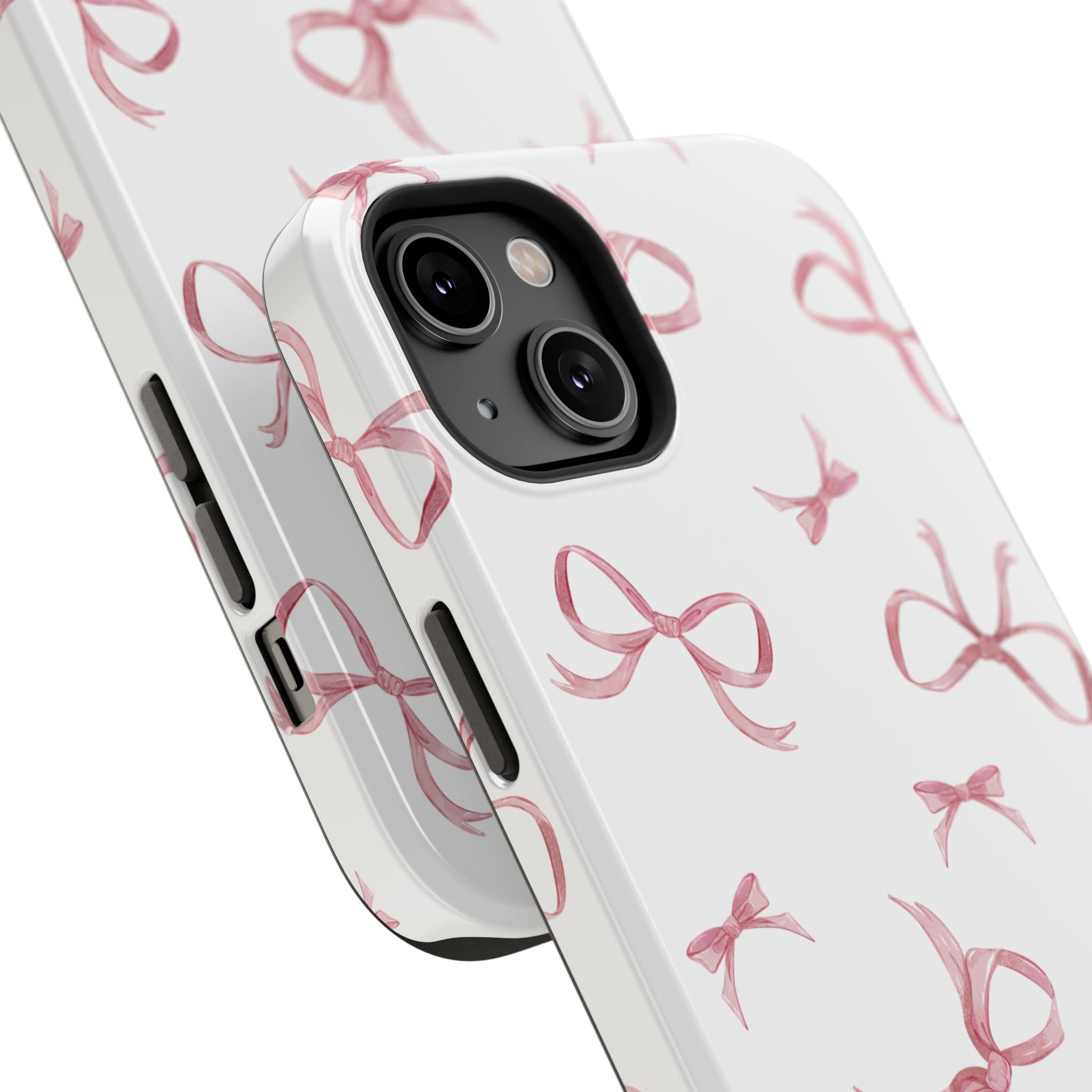 Customizable: Coquette Bow Stylish Impact-Resistant Phone Case