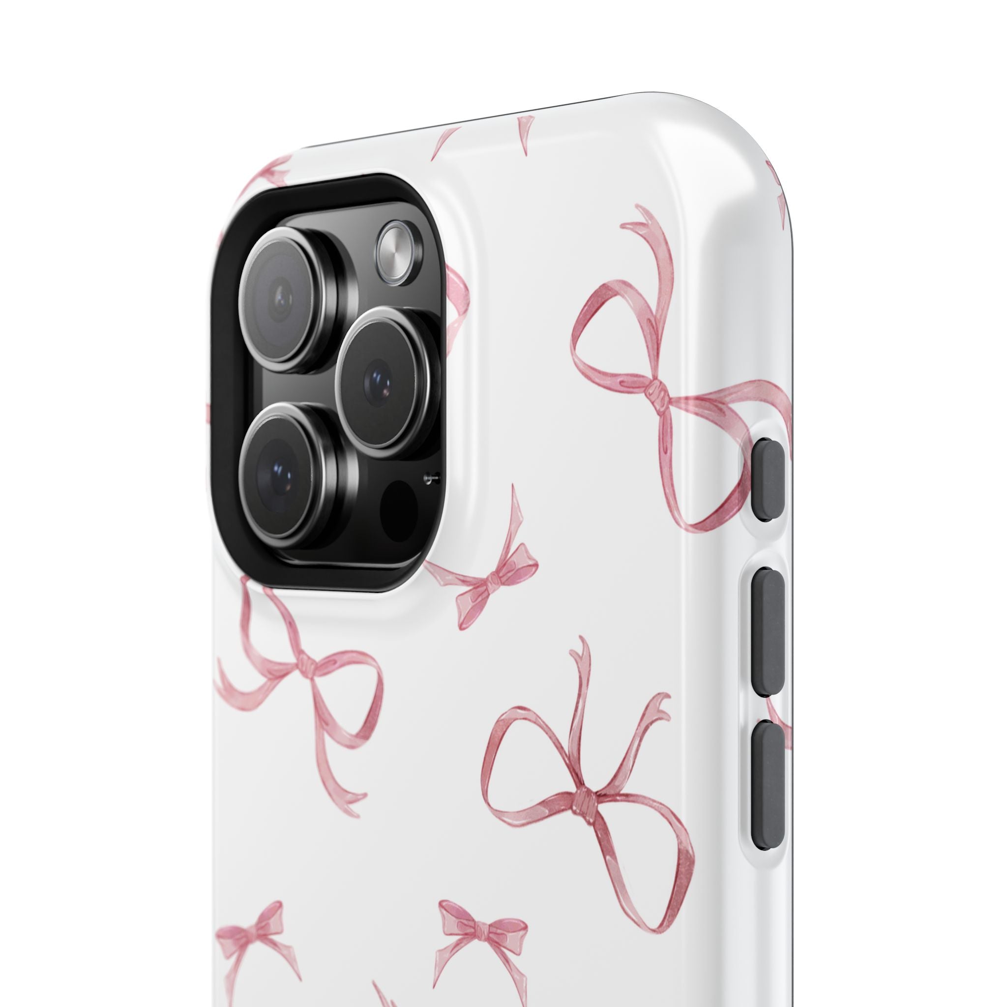 Customizable: Coquette Bow Stylish Impact-Resistant Phone Case