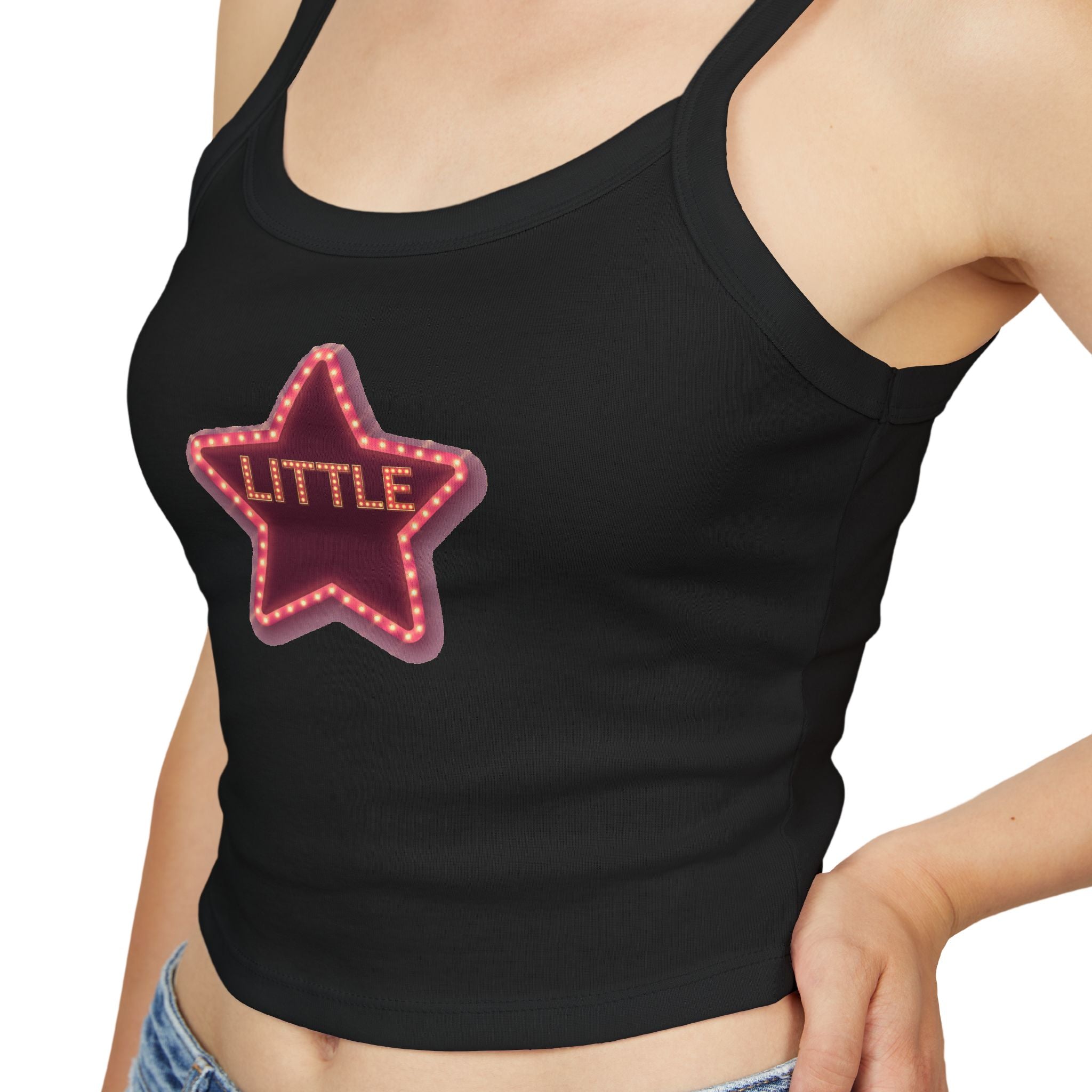 Tank Top - Sorority Big/Little Reveal Matching Tank - Little In Lights