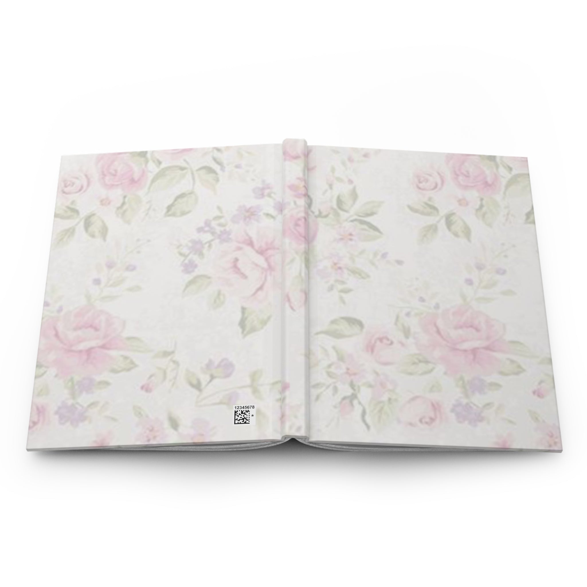 Floral Hardcover Journal - Elegant Writing Notebook for Creative Minds, Gift for Her, Daily Journal, Floral Design, A5 Journal