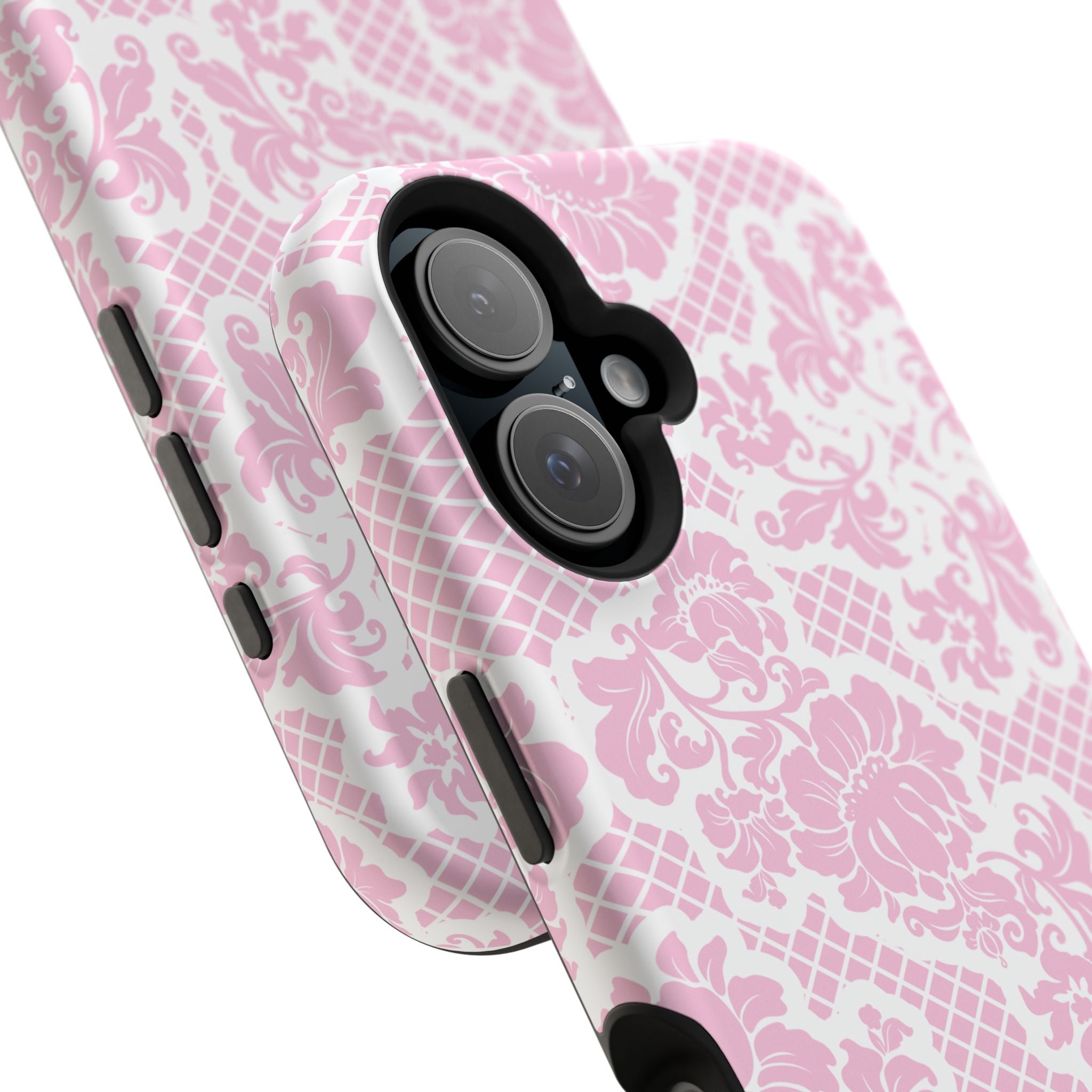 Customizable: Pink Lace Inspired Elegantly Chic Impact-Resistant Case