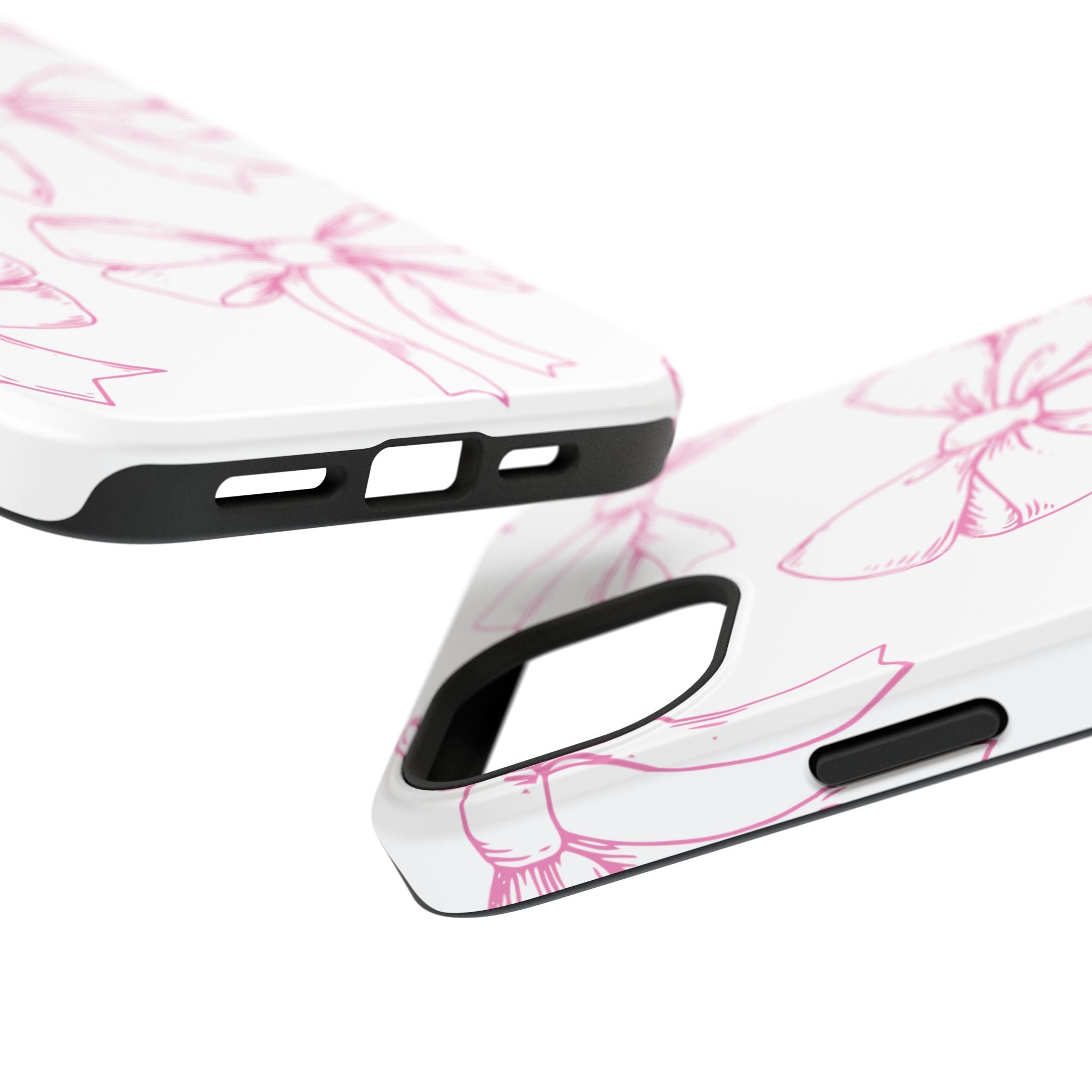 Customizable: Cute Bow Pattern Phone Case