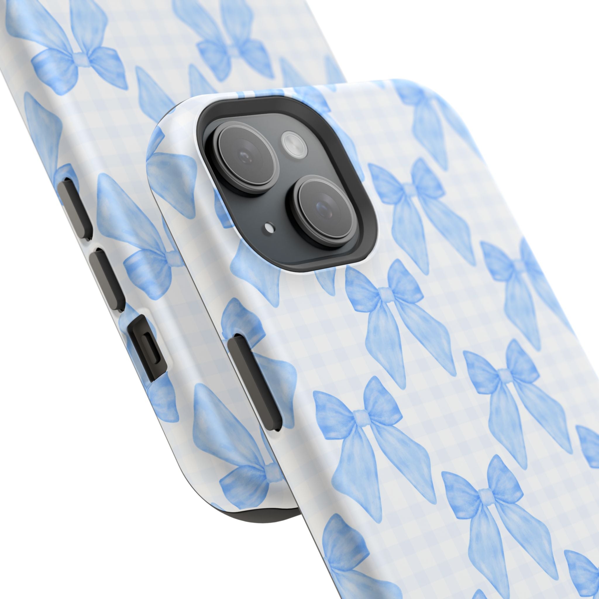 Customizable: Charming Bow Pattern Phone Case