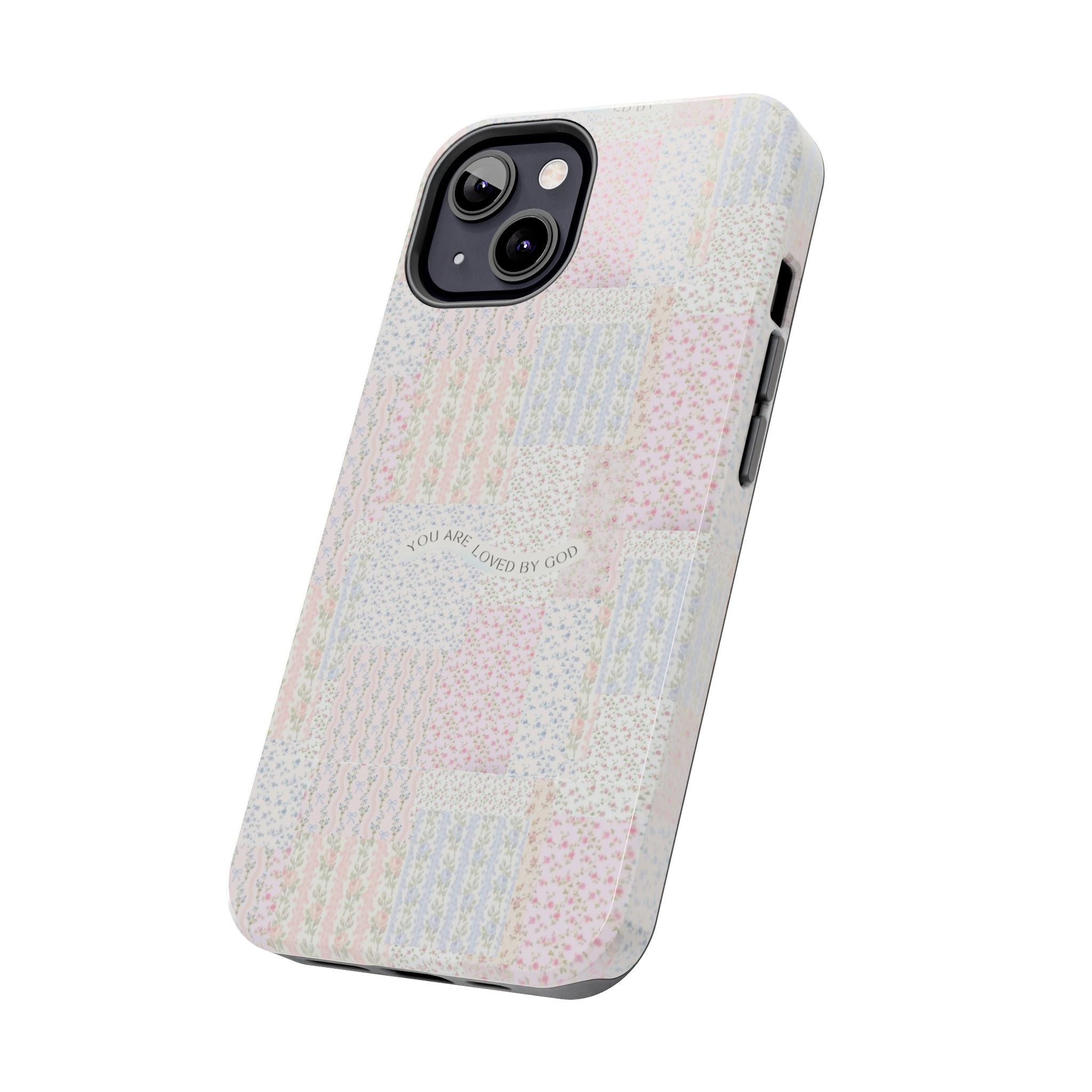 Floral Tough Phone Cases, Protective Phone Cover, Inspirational Tech Accessory, Gift for Her, Fashionable Phone Case, Unique Design