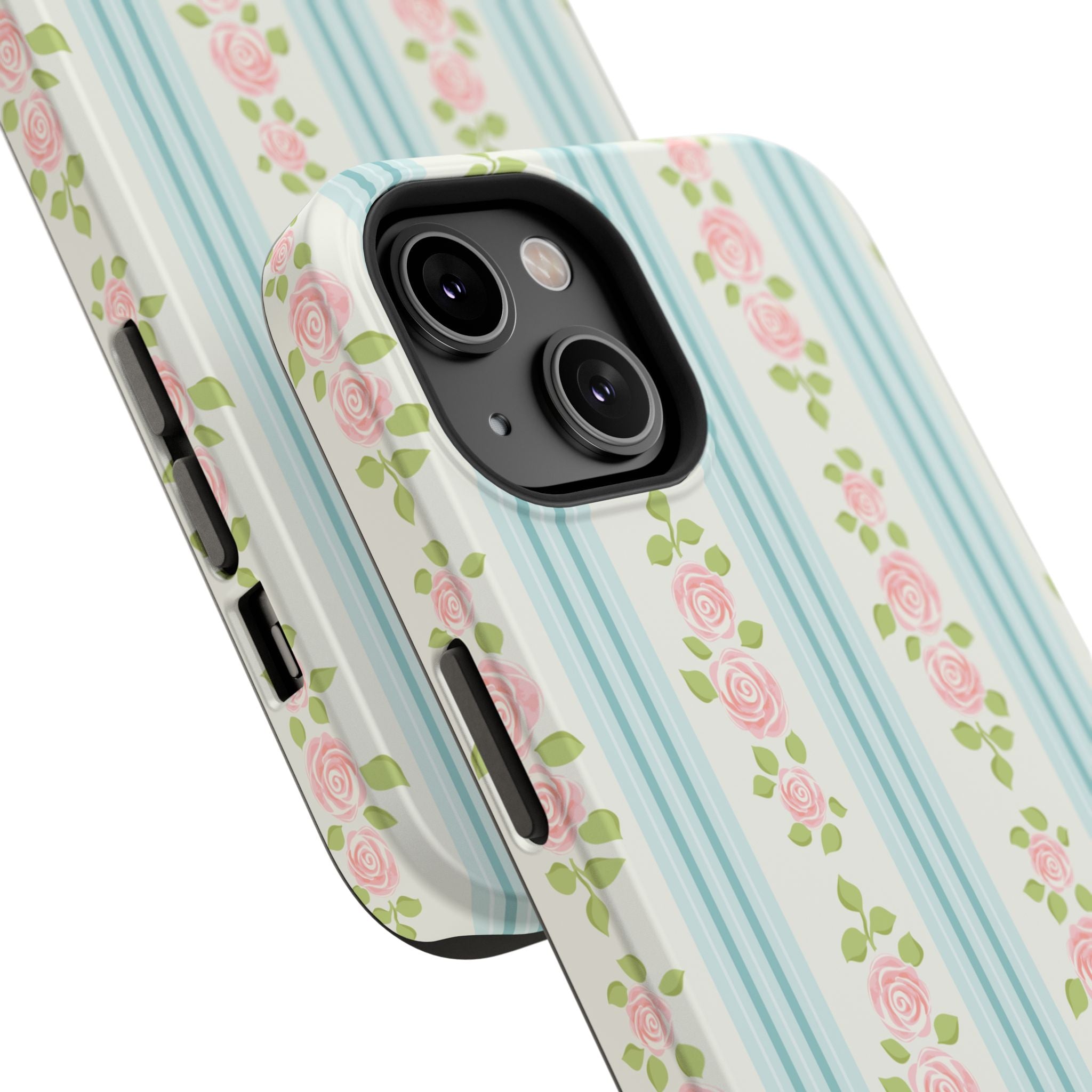 Customizable: Floral Impact-Resistant Phone Case