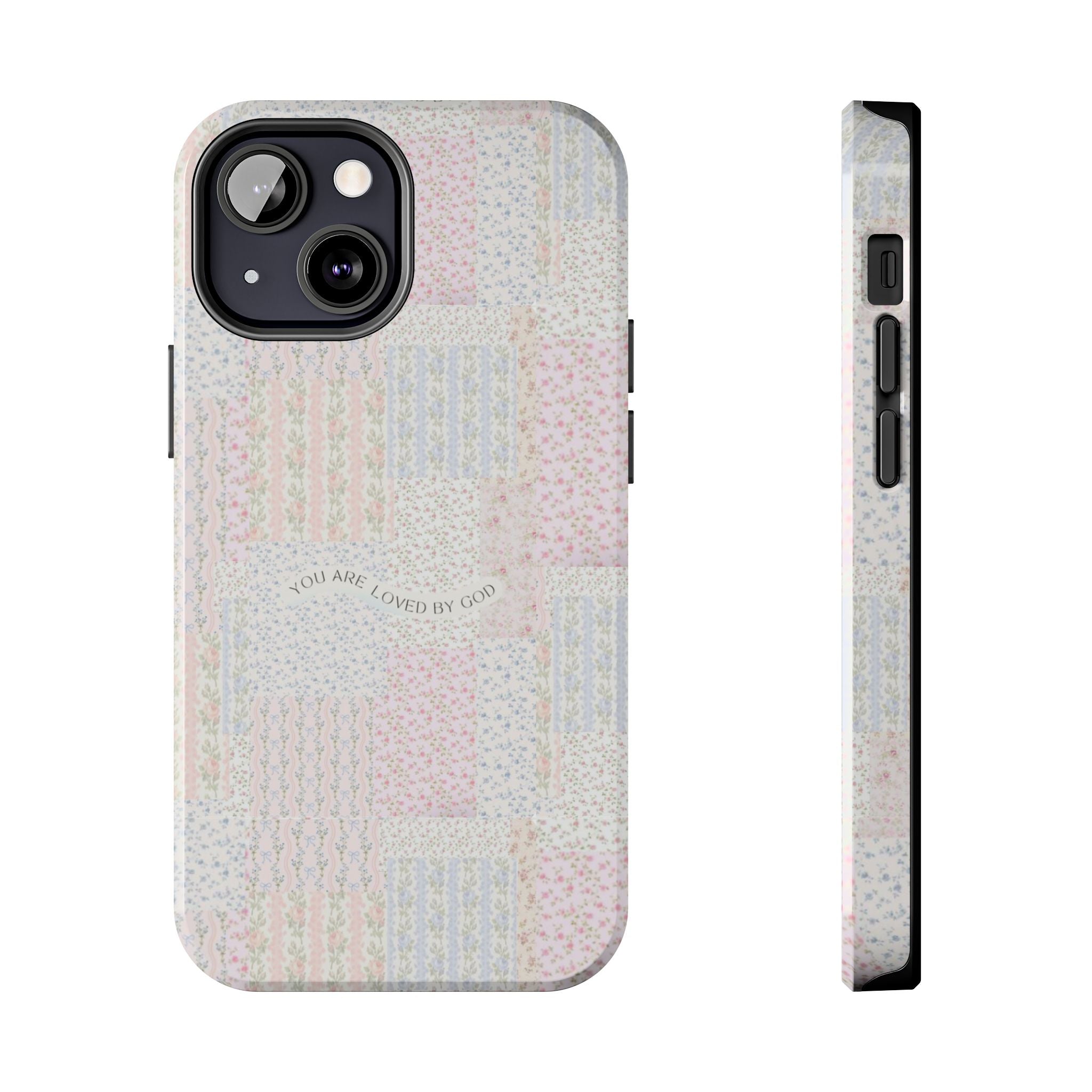 Floral Tough Phone Cases, Protective Phone Cover, Inspirational Tech Accessory, Gift for Her, Fashionable Phone Case, Unique Design