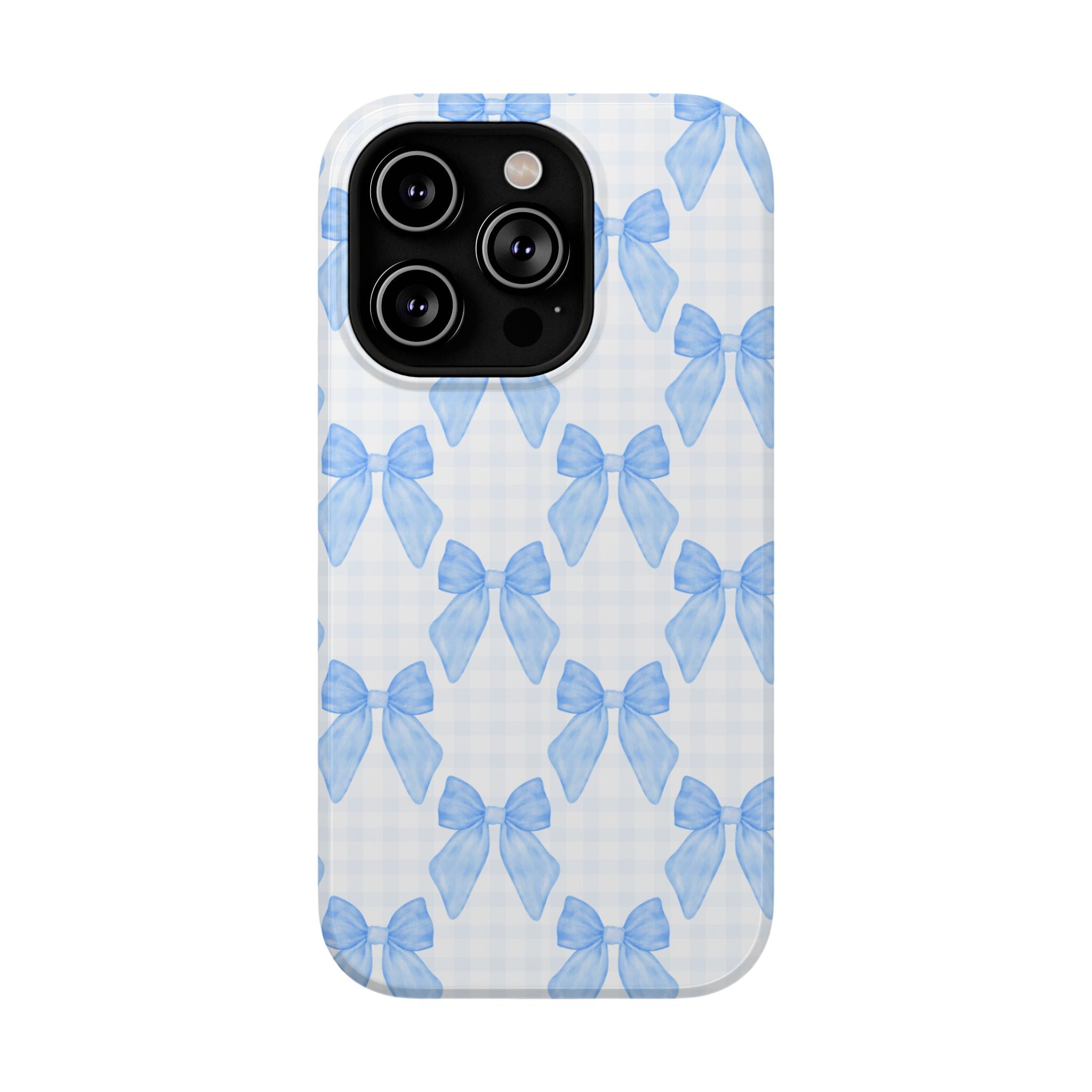 Customizable: Charming Bow Pattern Phone Case
