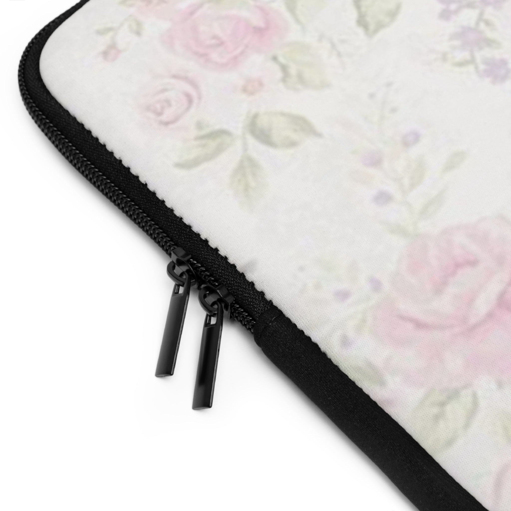 Chic Floral Laptop Sleeve - Stylish Tech Accessory for Women, Cute Gift for Students, Mother's Day, Birthday