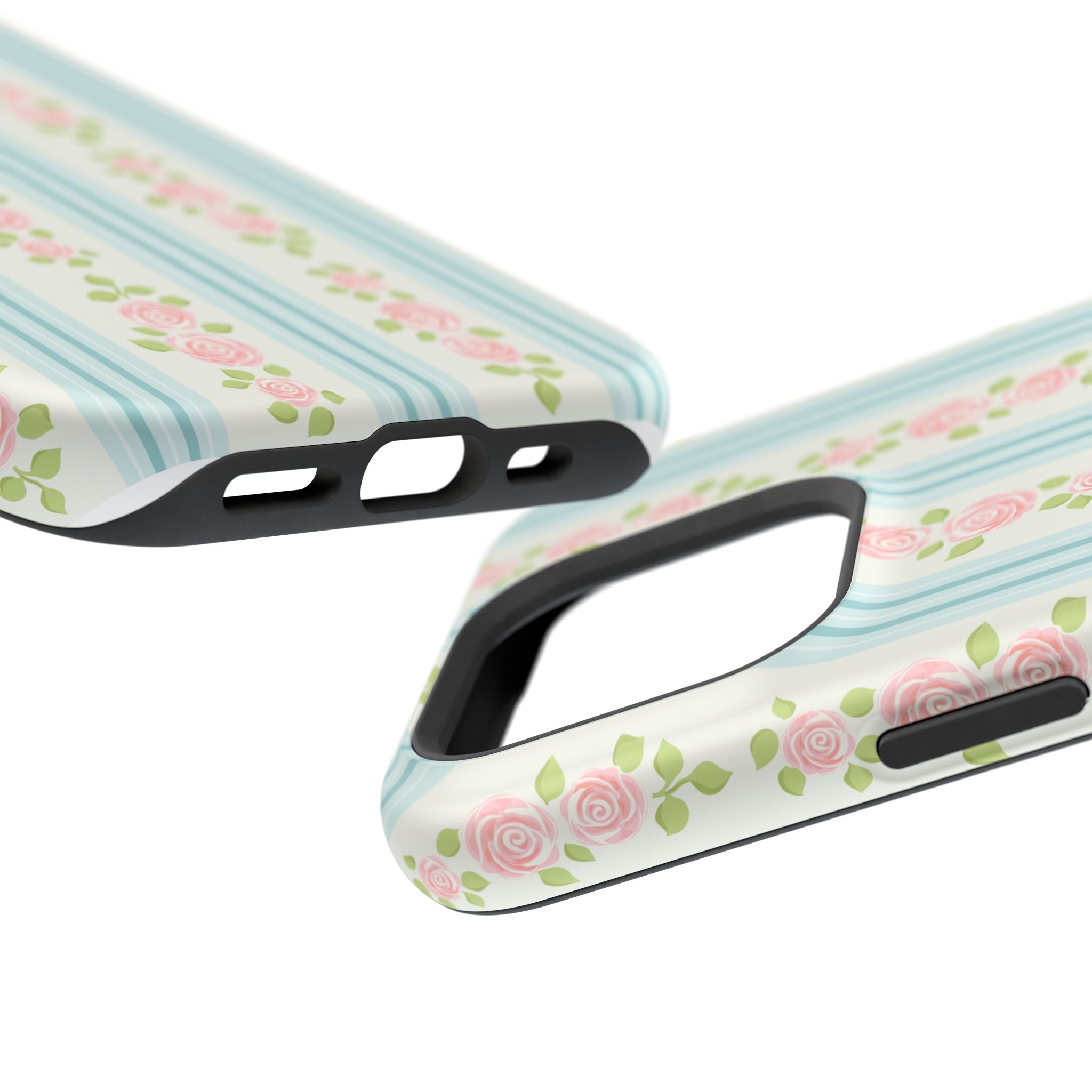 Customizable: Floral Impact-Resistant Phone Case