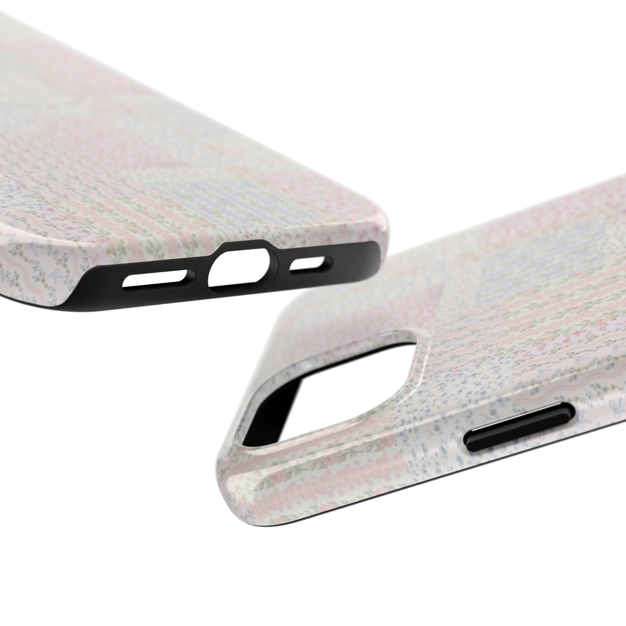 Floral Tough Phone Cases, Protective Phone Cover, Inspirational Tech Accessory, Gift for Her, Fashionable Phone Case, Unique Design