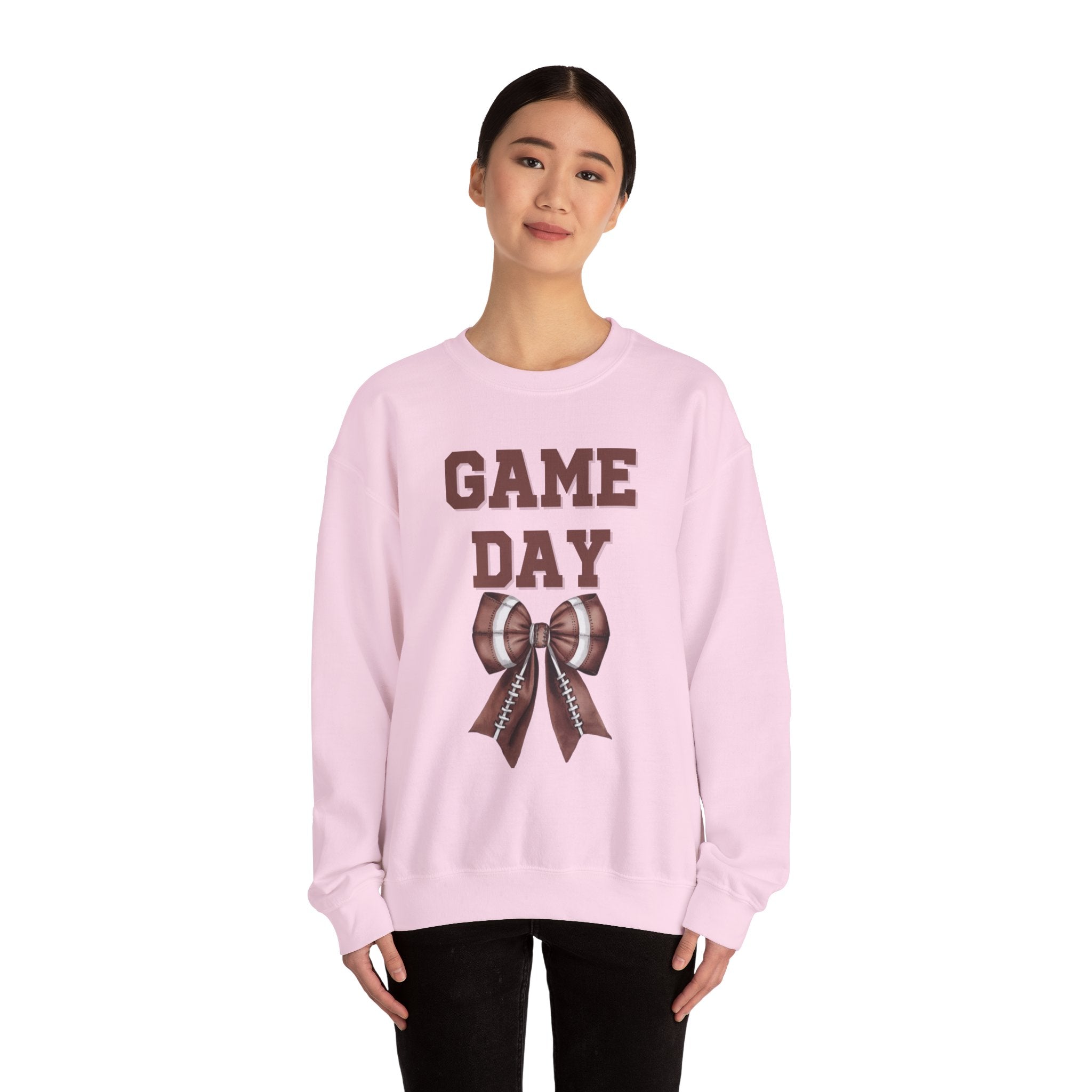 Customizable Brown Game Day Sweatshirt, Sports Apparel, Tailgate Fashion