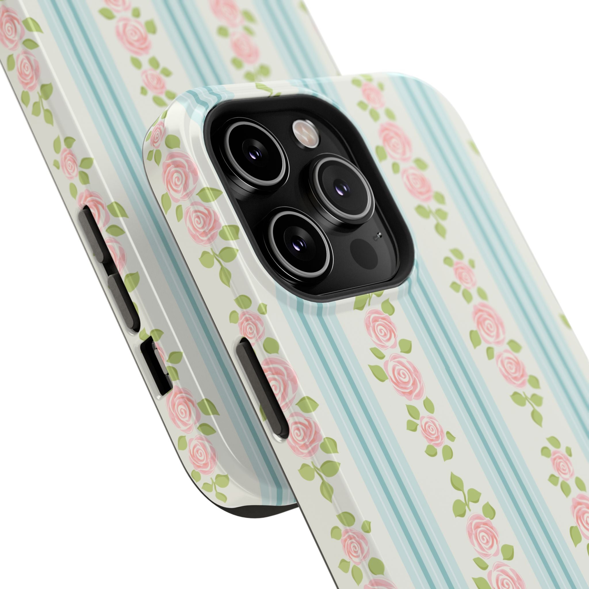 Customizable: Floral Impact-Resistant Phone Case