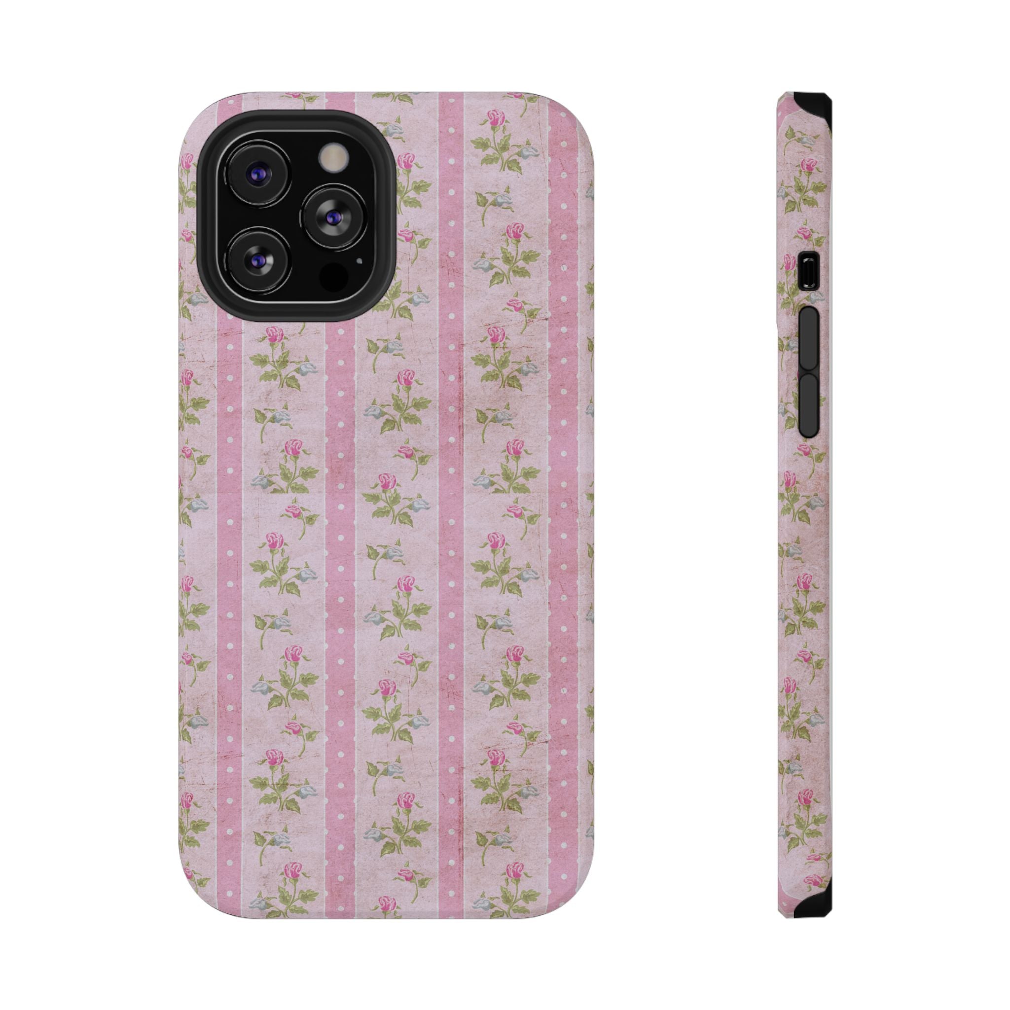 Impact-Resistant Phone Case, Inspirational Quote Case, Gift for Her, Bible Verse Decor, Floral Design Phone Cover