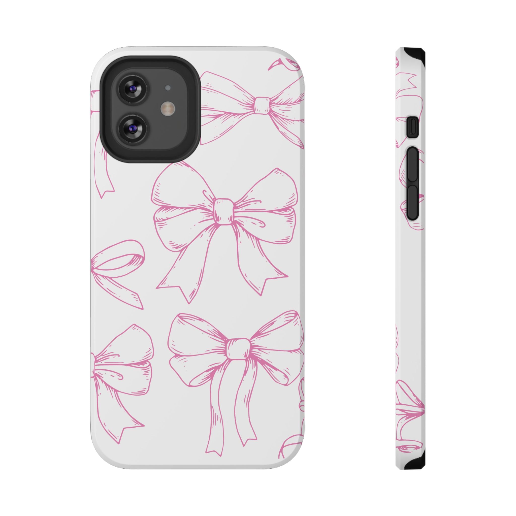 Customizable: Cute Bow Pattern Phone Case