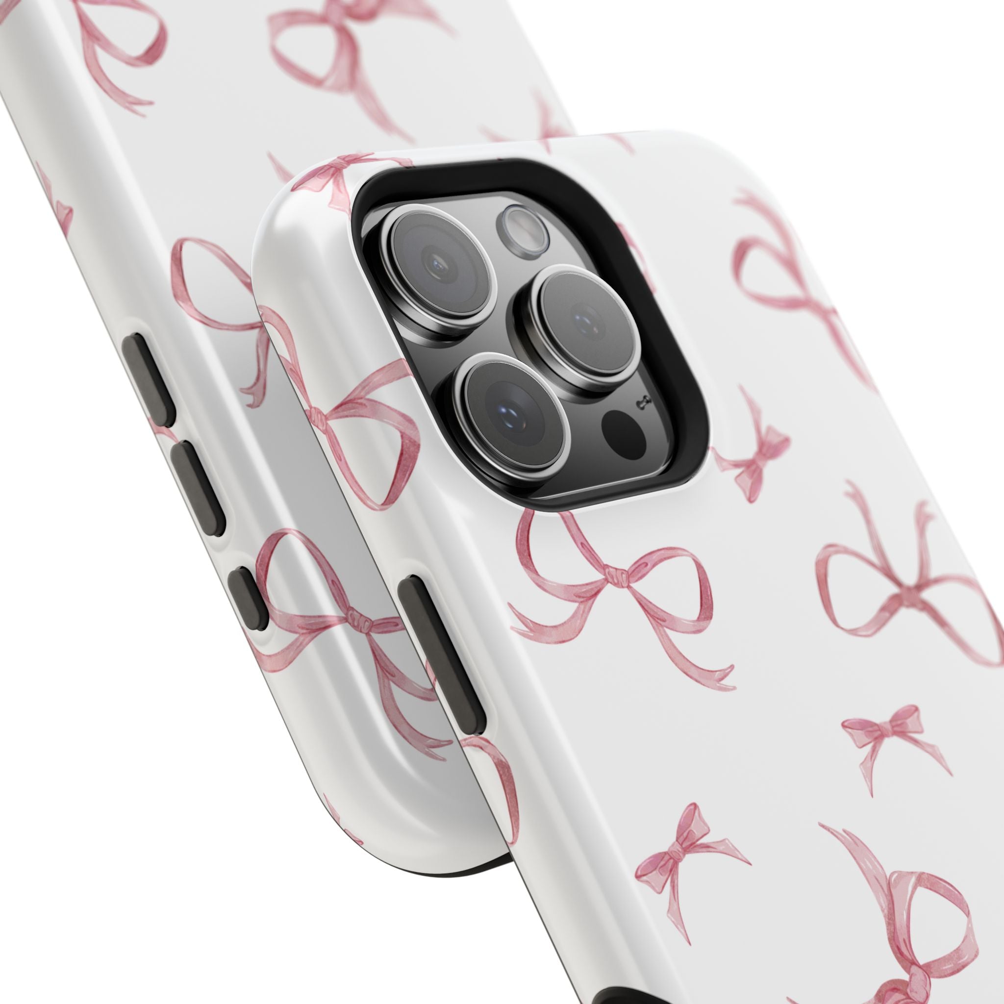 Customizable: Coquette Bow Stylish Impact-Resistant Phone Case